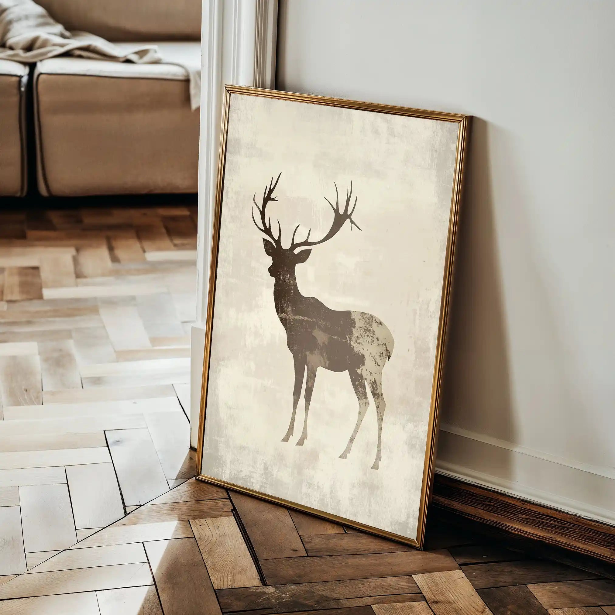 Animals 205 Canvas Art 90 x 60 cm / Stretched on hidden frame