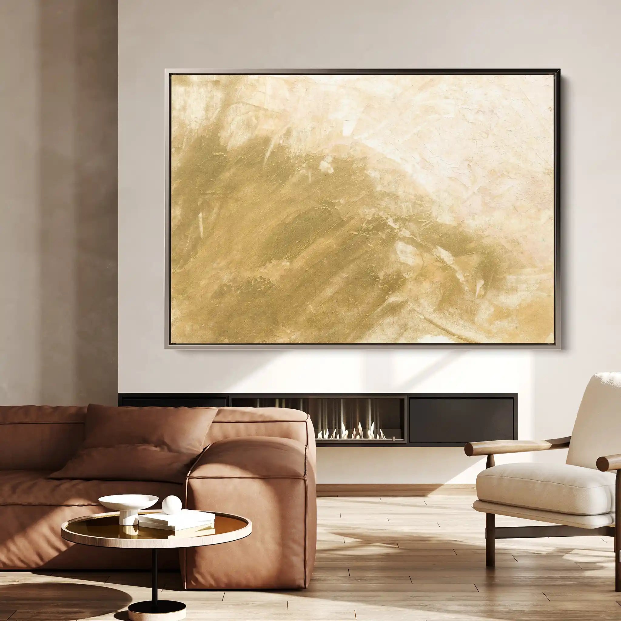 Abstract 205 Canvas Art 60 x 40 cm / Stretched on hidden frame