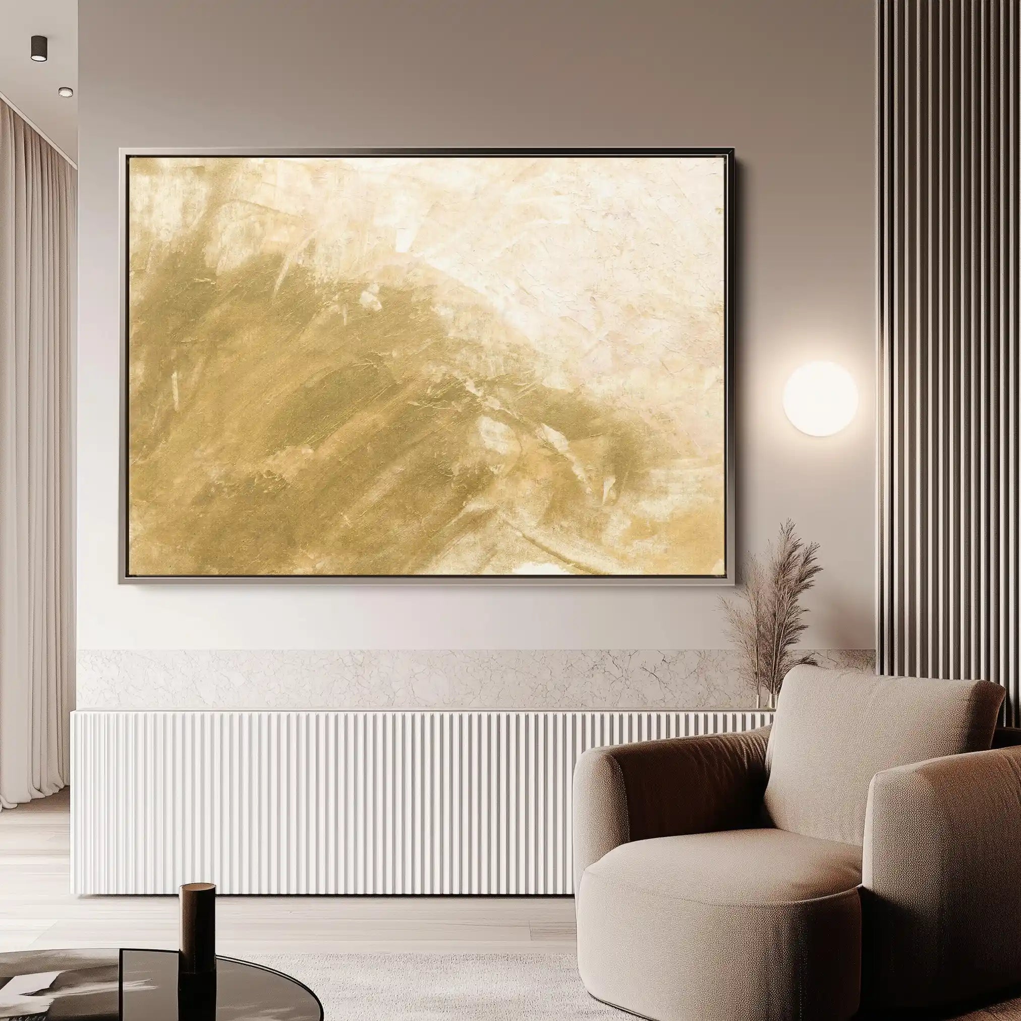 Abstract 205 Canvas Art 60 x 40 cm / Stretched on hidden frame