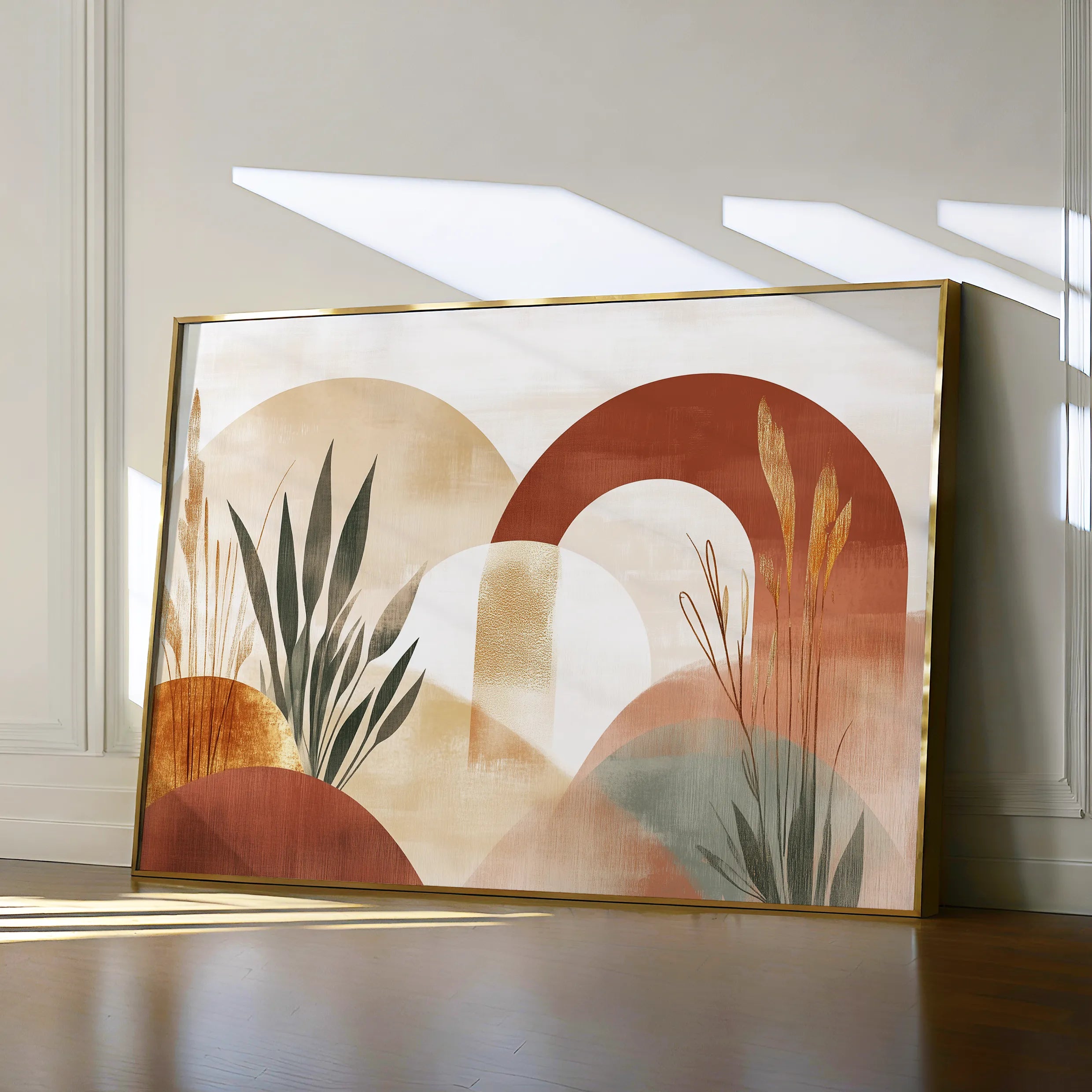 Boho Canvas Wall Art WAD205-BH 90 x 60 cm / Stretched on hidden frame