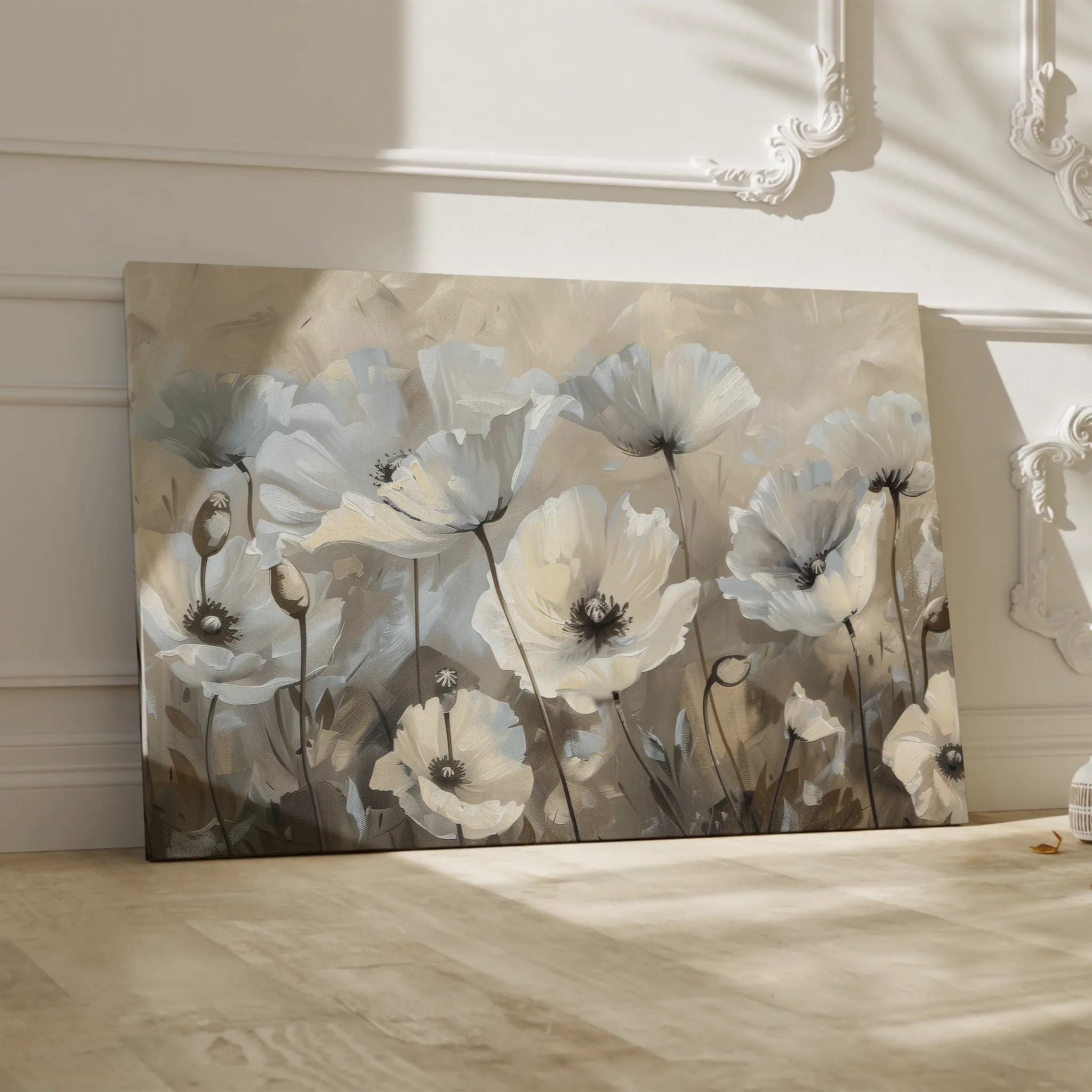 Floral Canvas Wall Art WAD205-F 90 x 60 cm / Stretched on hidden frame