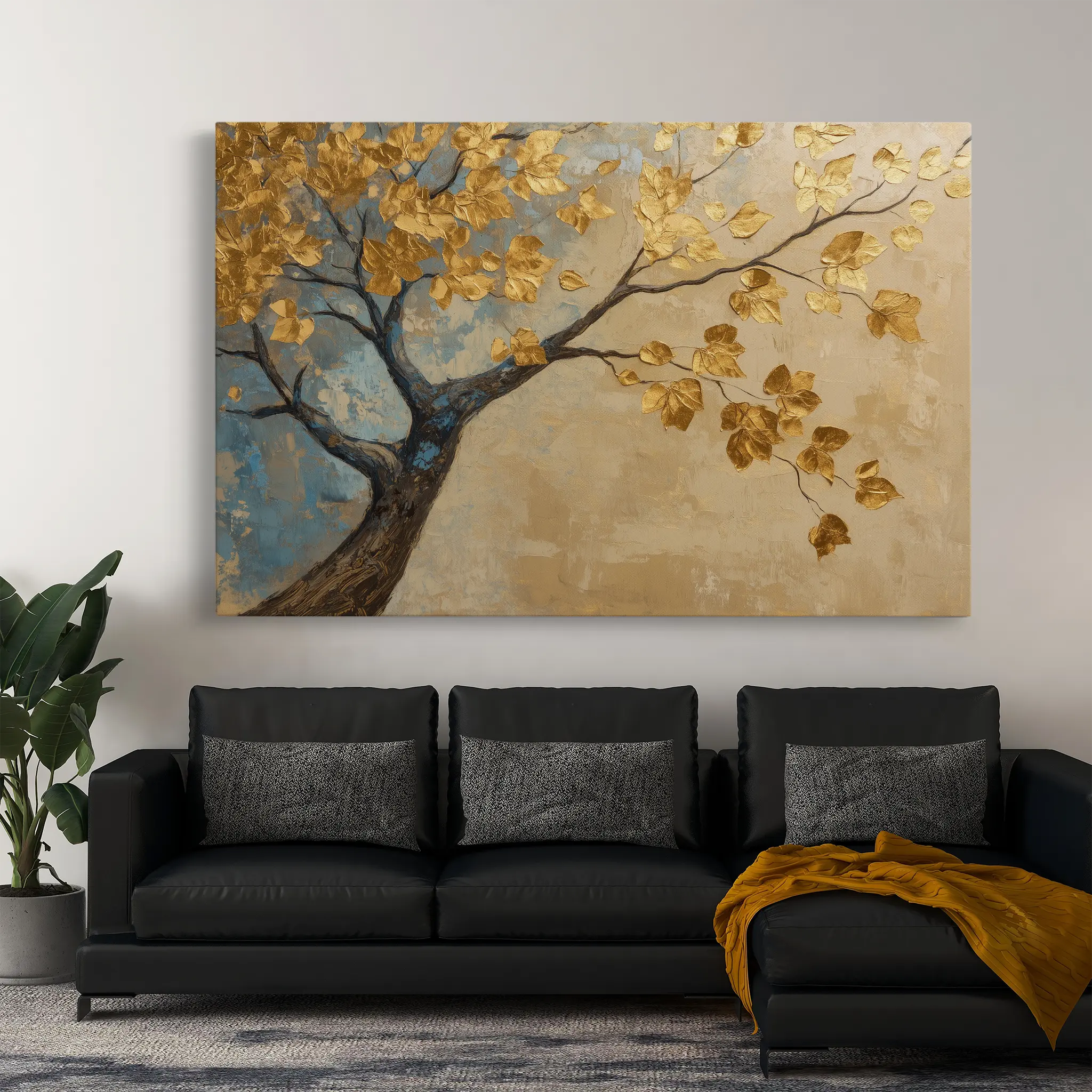 Landscape Canvas Wall Art WAD205-L 90 x 60 cm / Stretched on hidden frame