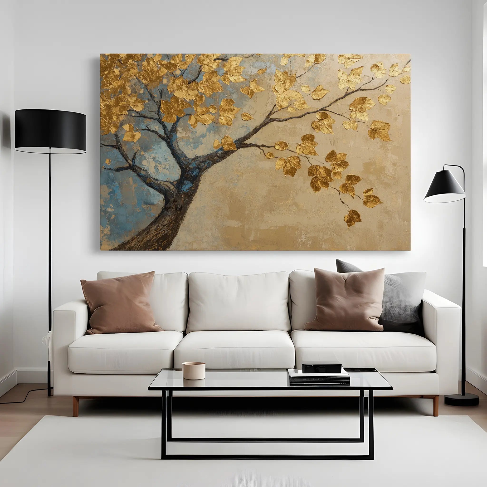 Landscape Canvas Wall Art WAD205-L 90 x 60 cm / Stretched on hidden frame