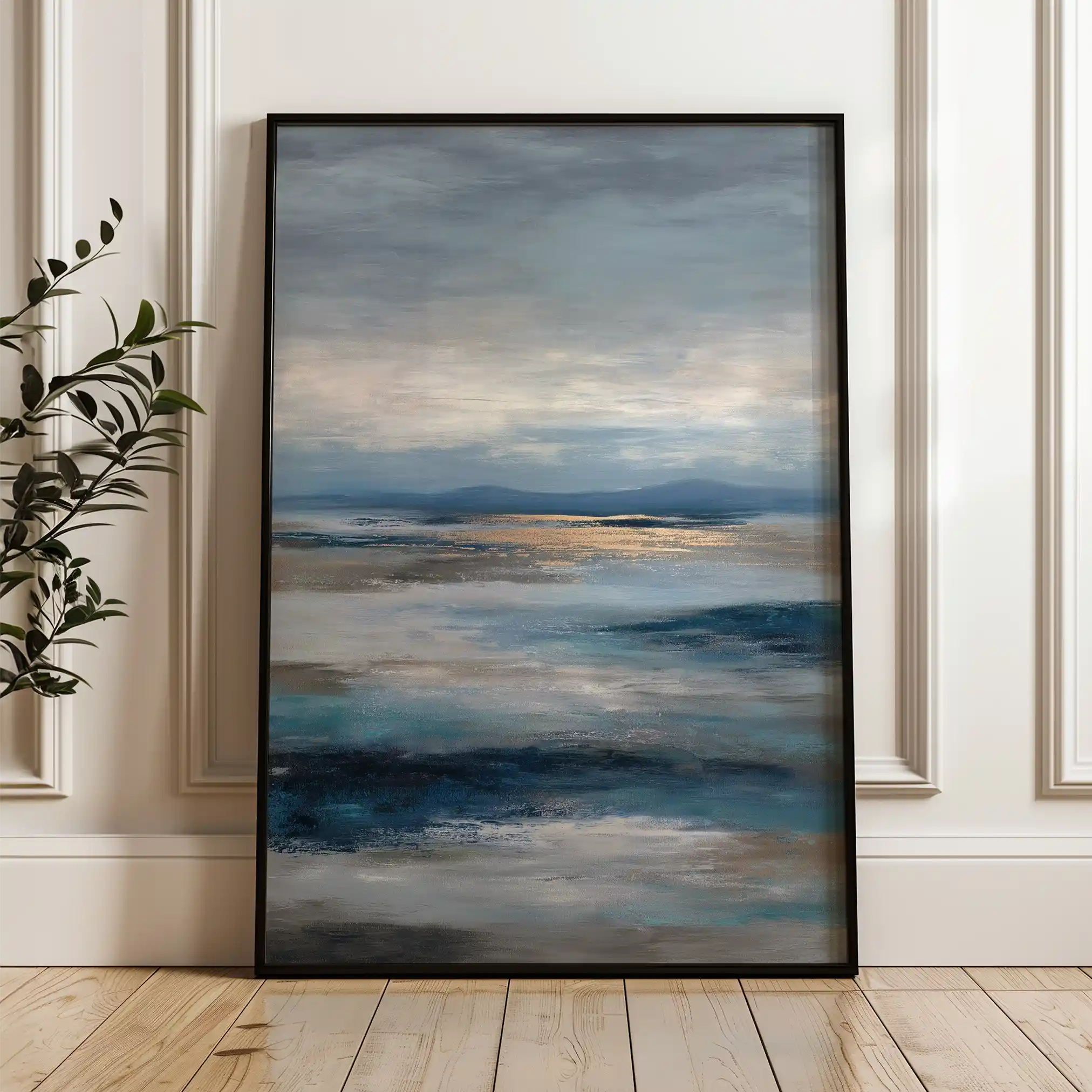 Abstract 2050 Canvas Art 60 x 40 cm / Stretched on hidden frame