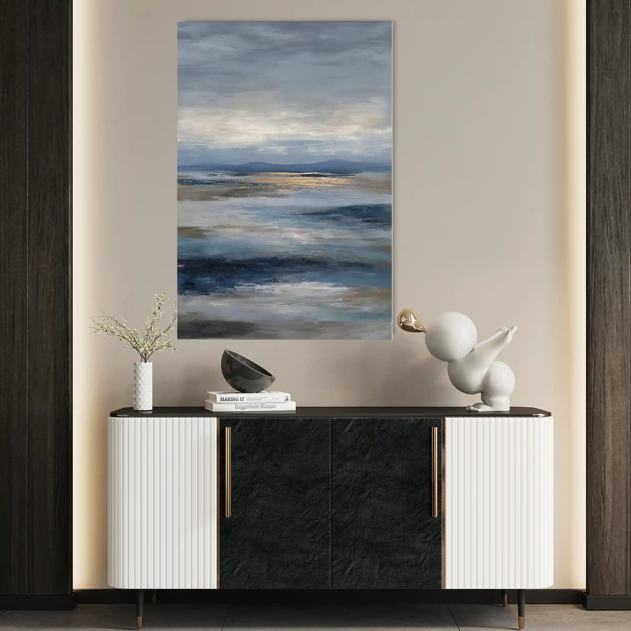 Abstract 2050 Canvas Art 60 x 40 cm / Stretched on hidden frame