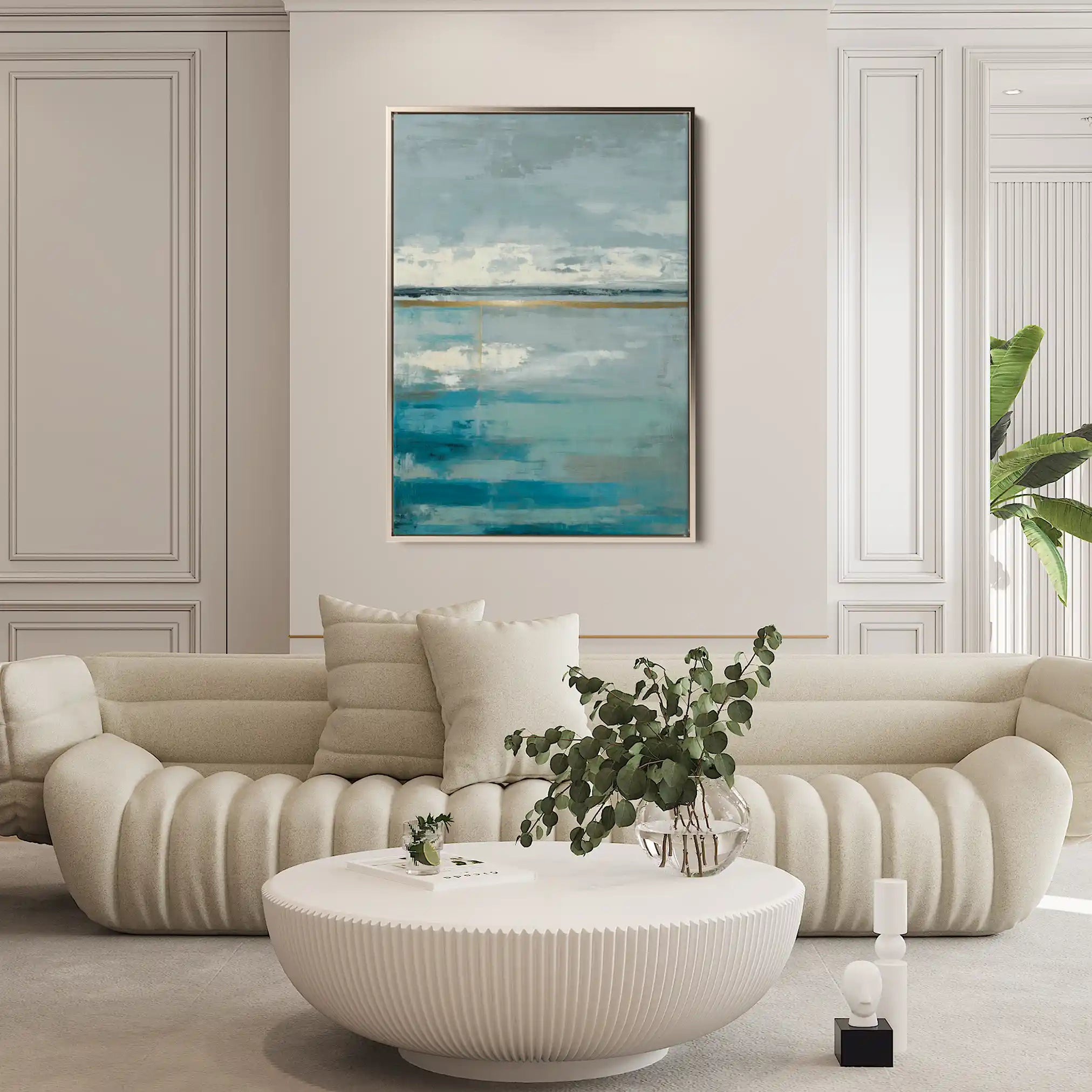Abstract 2051 Canvas Art 60 x 40 cm / Stretched on hidden frame