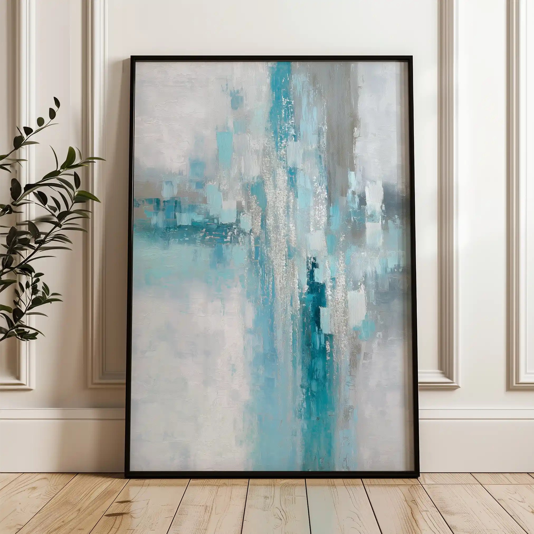 Abstract 2052 Canvas Art 60 x 40 cm / Stretched on hidden frame