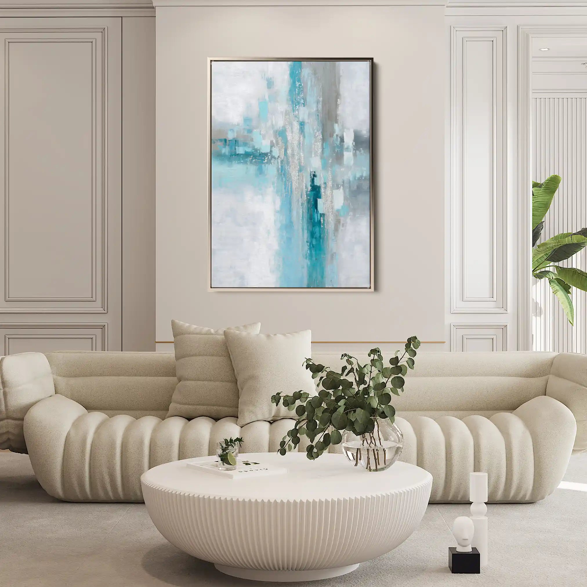 Abstract 2052 Canvas Art 60 x 40 cm / Stretched on hidden frame
