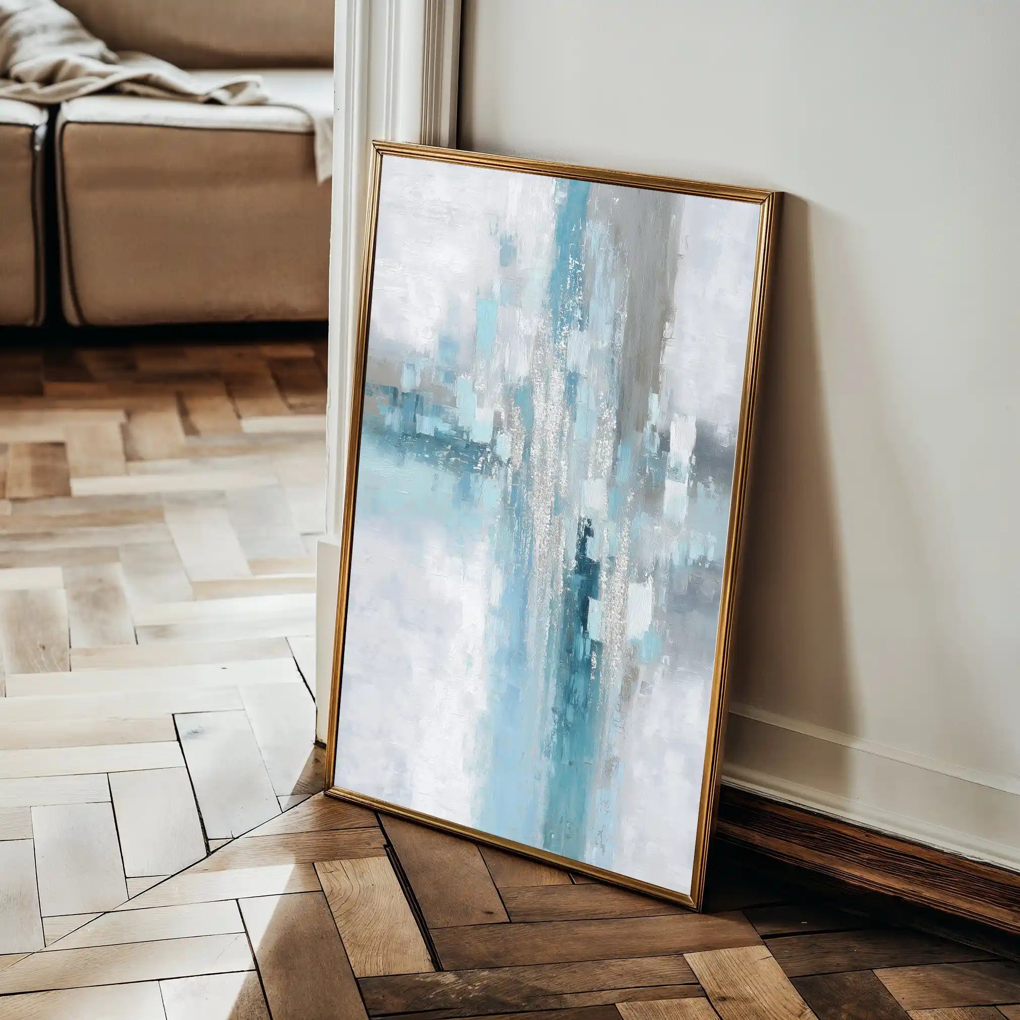 Abstract 2052 Canvas Art 60 x 40 cm / Stretched on hidden frame
