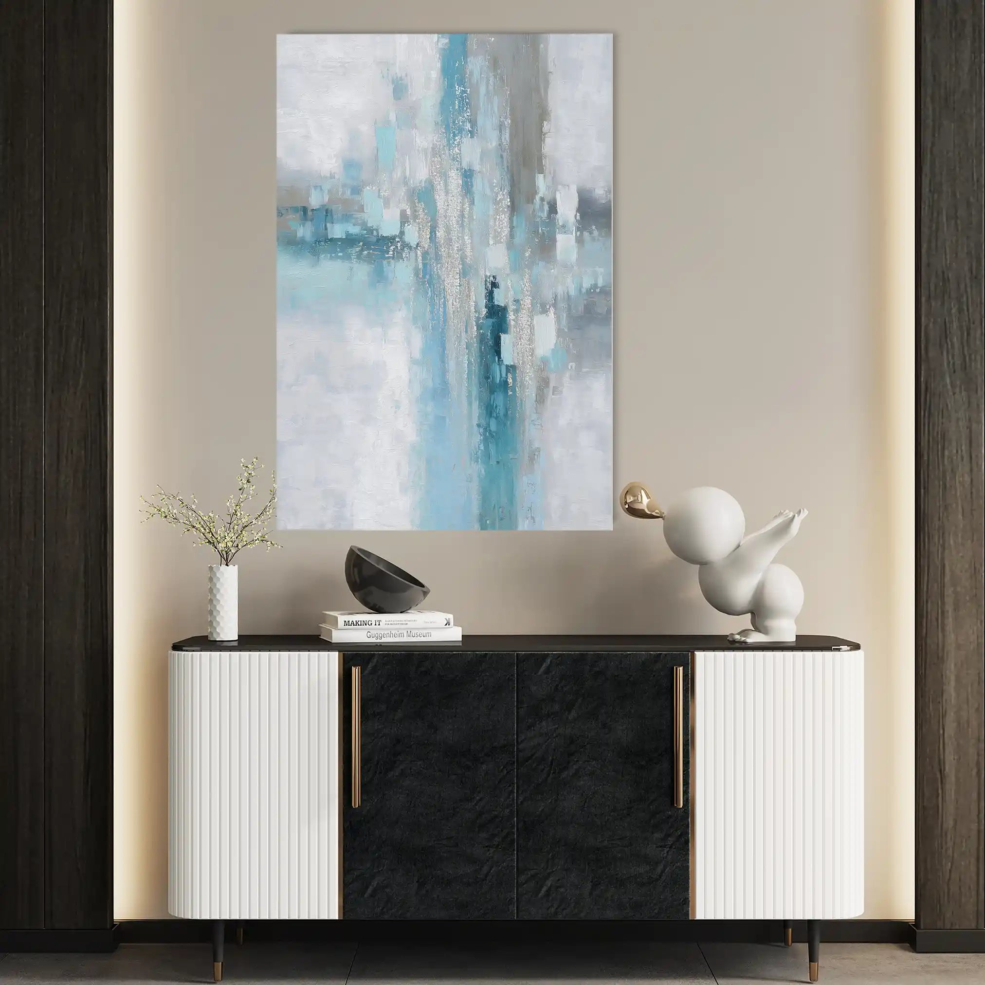 Abstract 2052 Canvas Art 60 x 40 cm / Stretched on hidden frame
