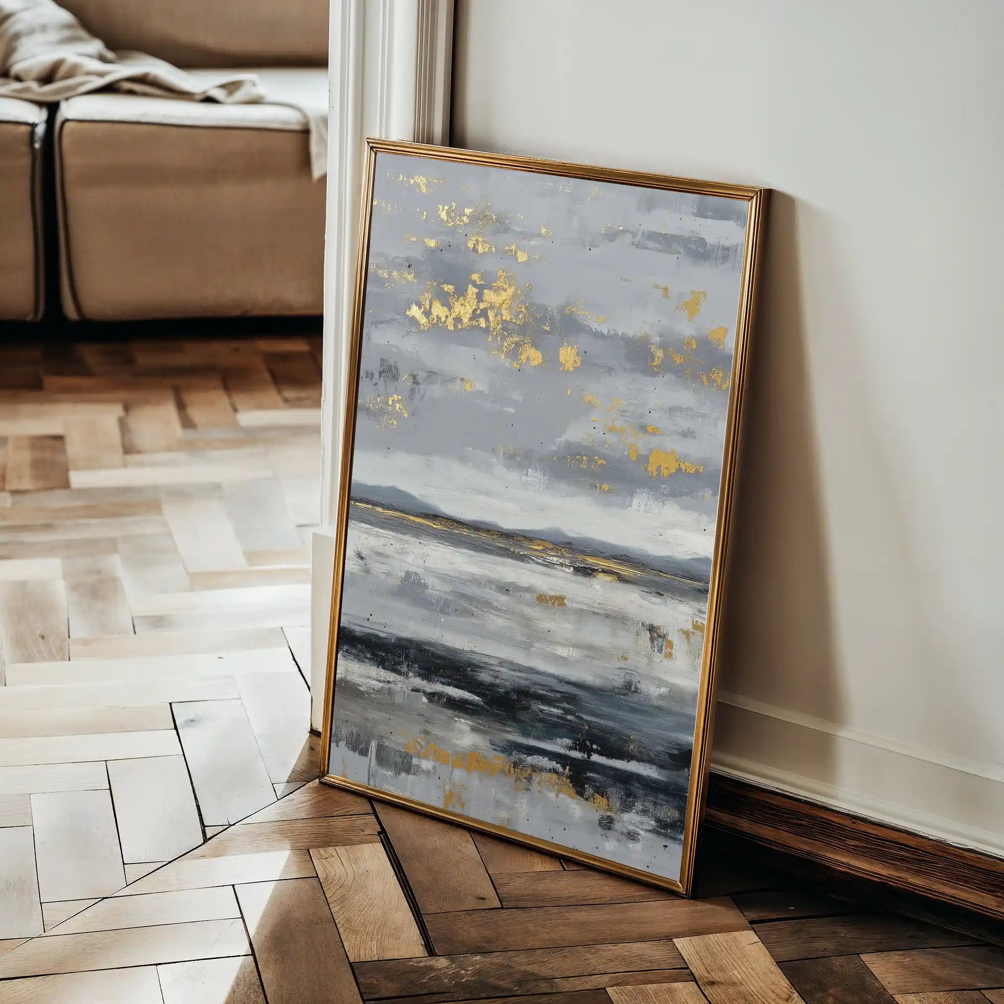 Abstract 2053 Canvas Art 60 x 40 cm / Stretched on hidden frame