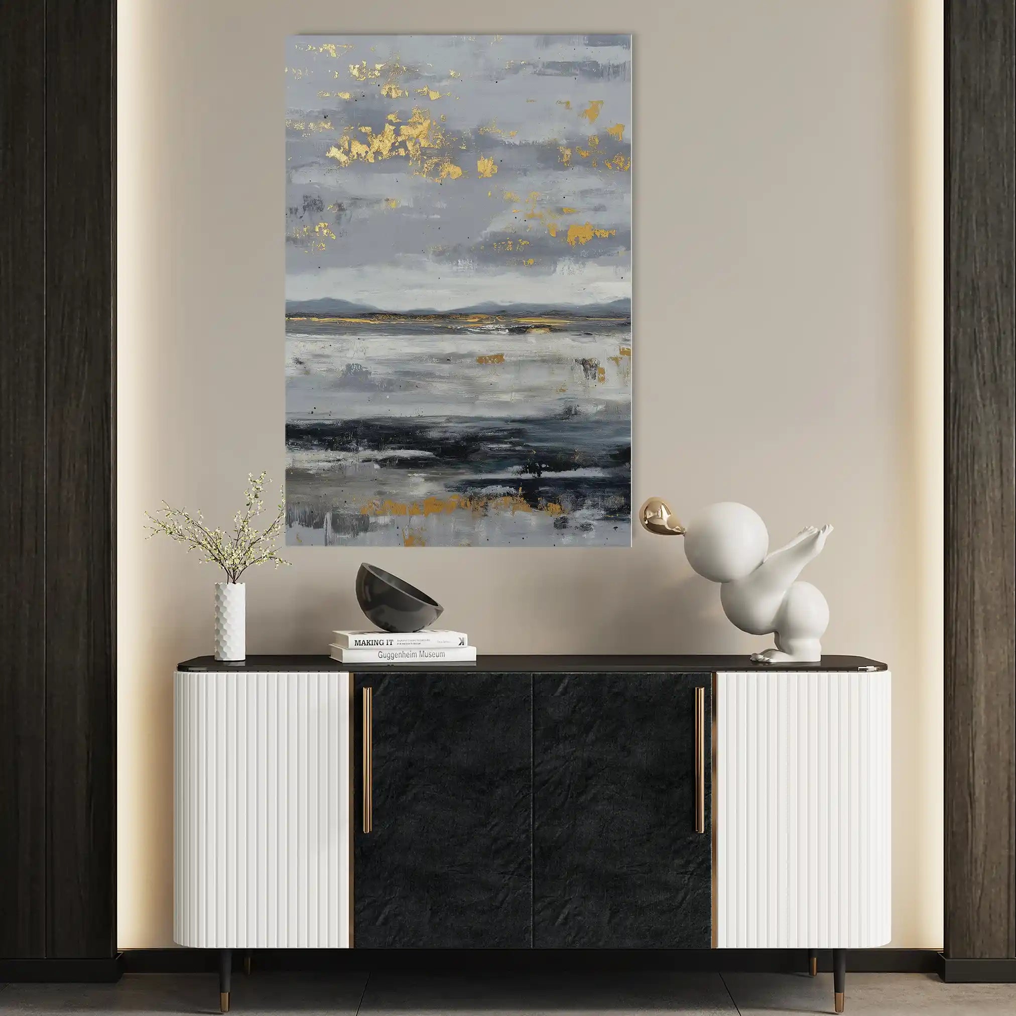 Abstract 2053 Canvas Art 60 x 40 cm / Stretched on hidden frame