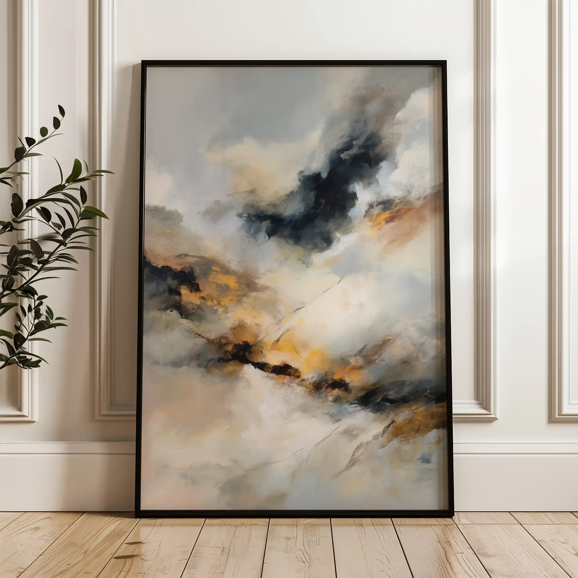 Abstract 2054 Canvas Art 60 x 40 cm / Stretched on hidden frame