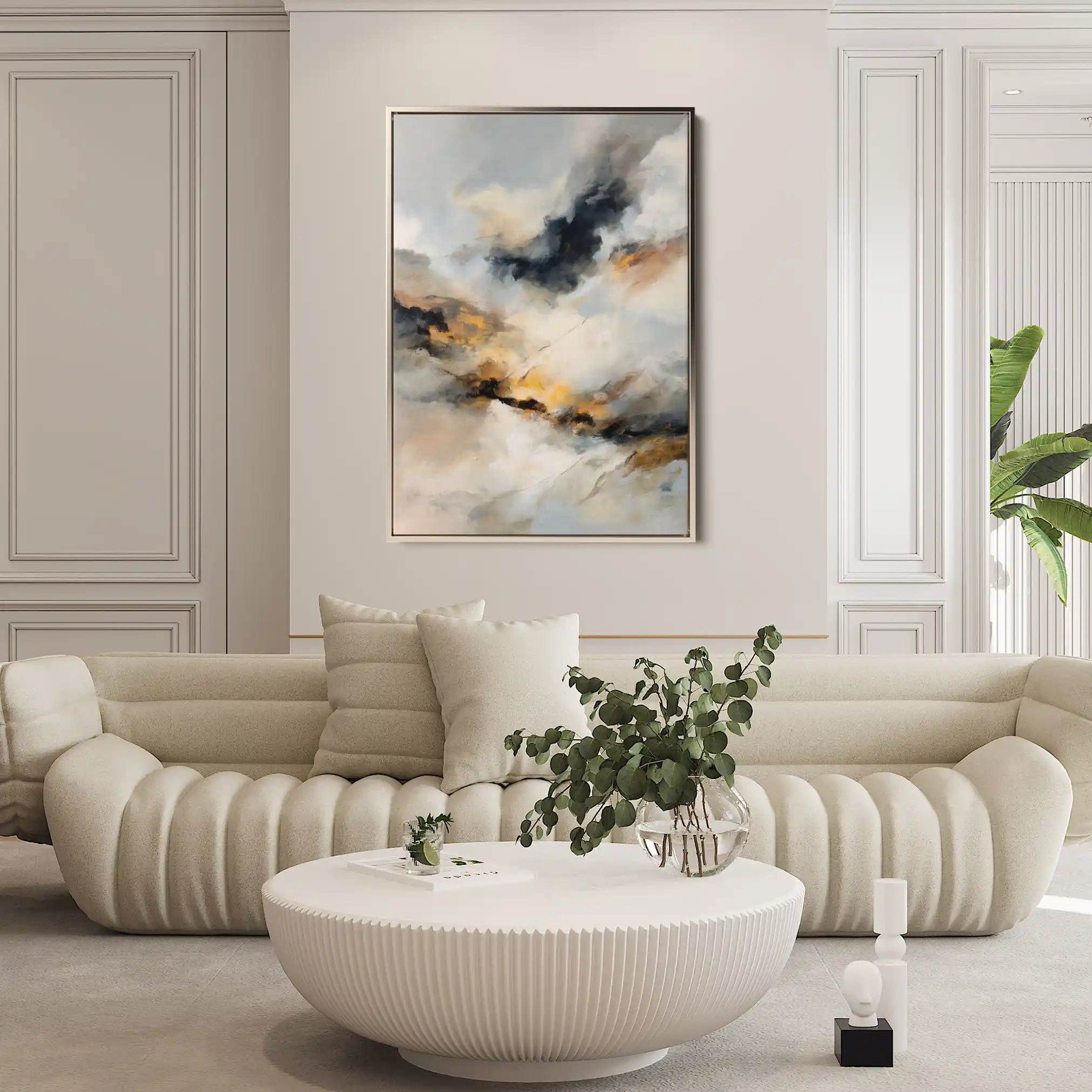 Abstract 2054 Canvas Art 60 x 40 cm / Stretched on hidden frame