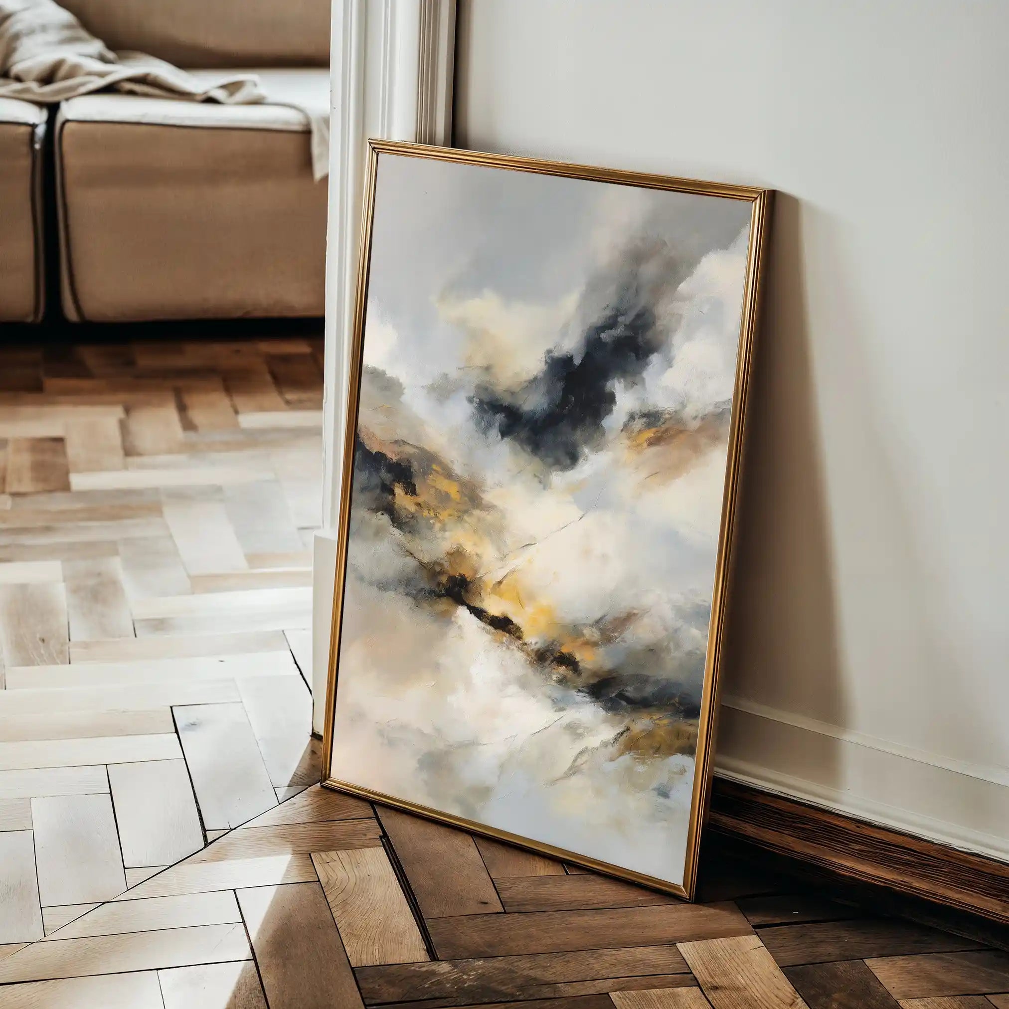 Abstract 2054 Canvas Art 60 x 40 cm / Stretched on hidden frame