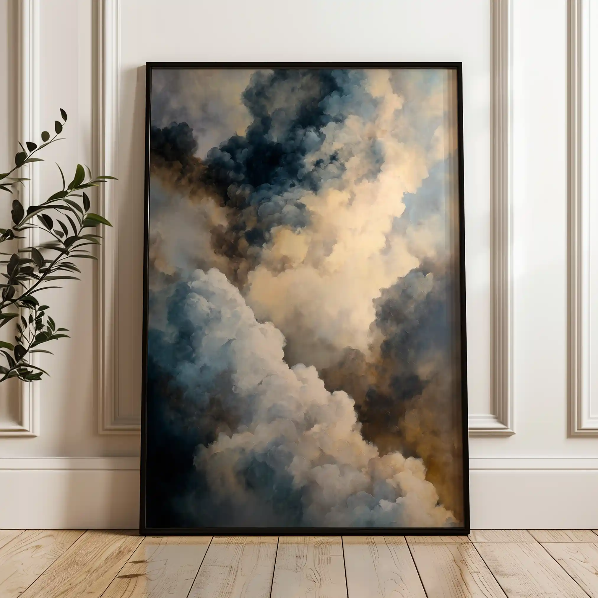 Abstract 2056 Canvas Art 60 x 40 cm / Stretched on hidden frame