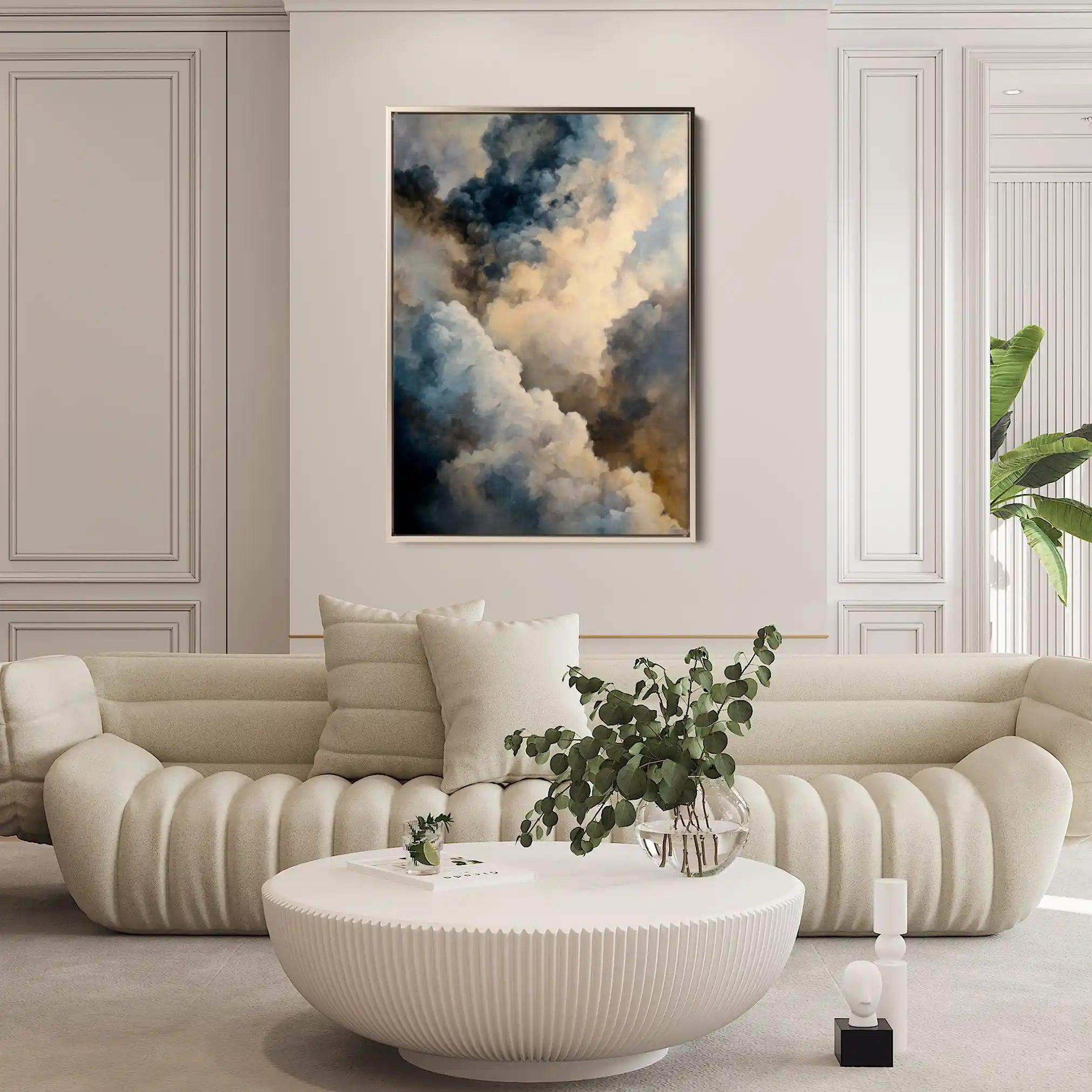 Abstract 2056 Canvas Art 60 x 40 cm / Stretched on hidden frame