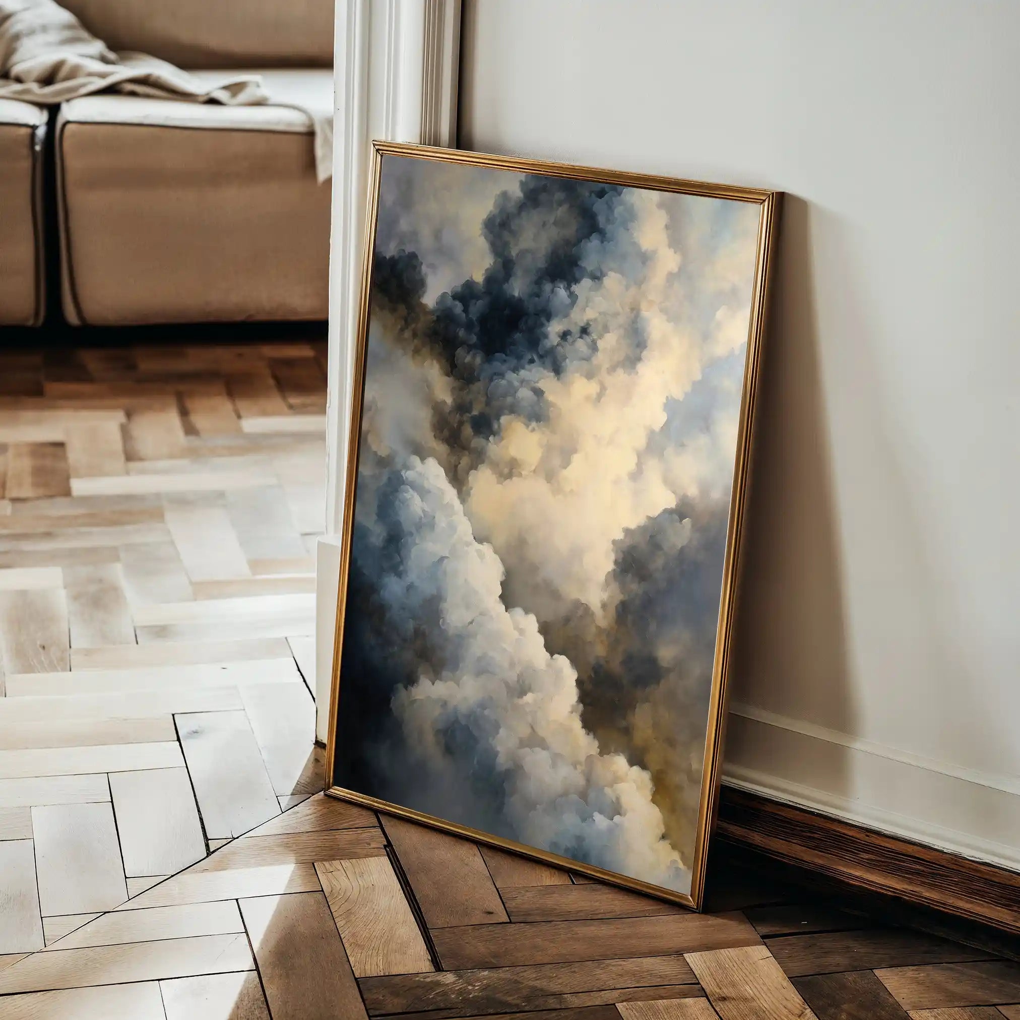 Abstract 2056 Canvas Art 60 x 40 cm / Stretched on hidden frame