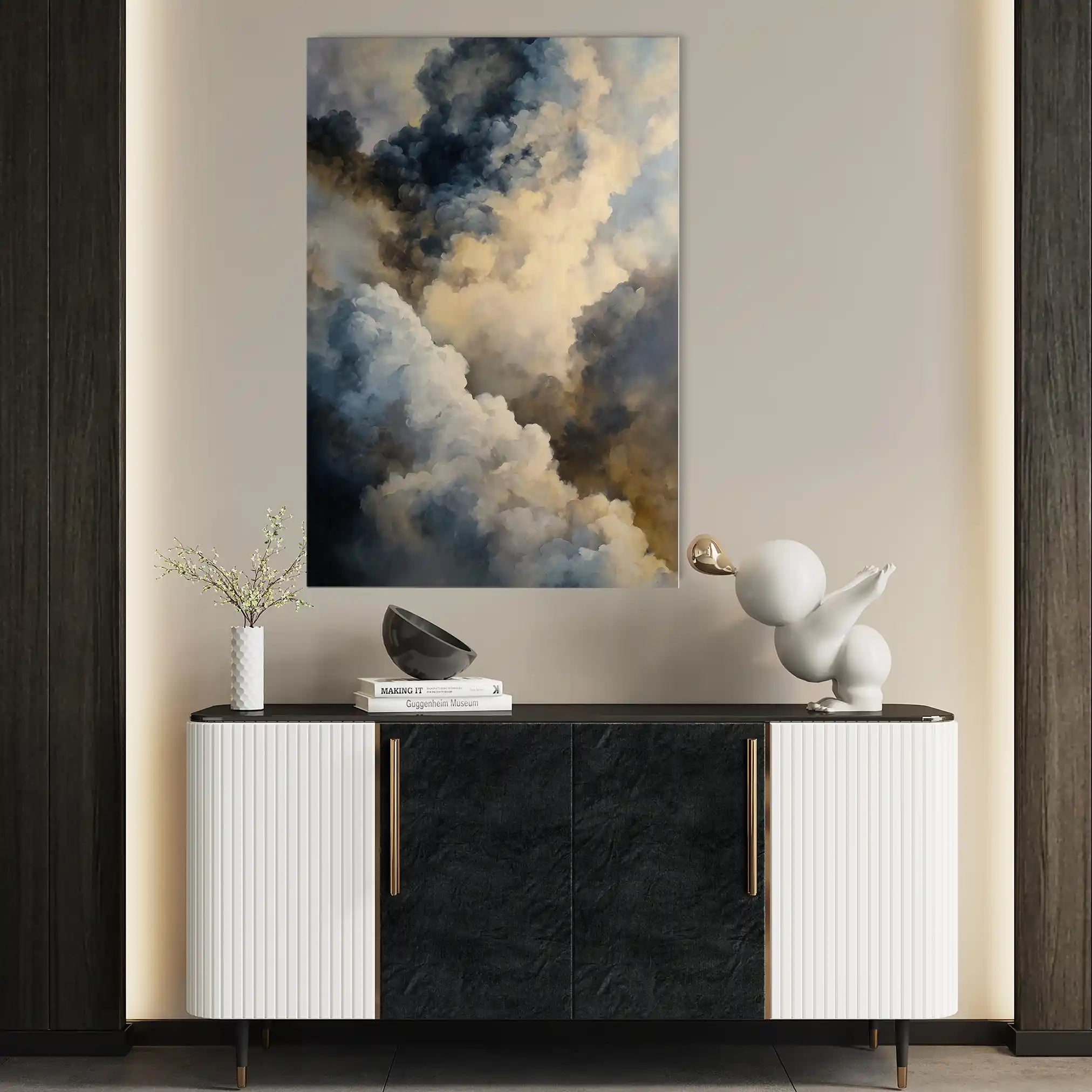Abstract 2056 Canvas Art 60 x 40 cm / Stretched on hidden frame