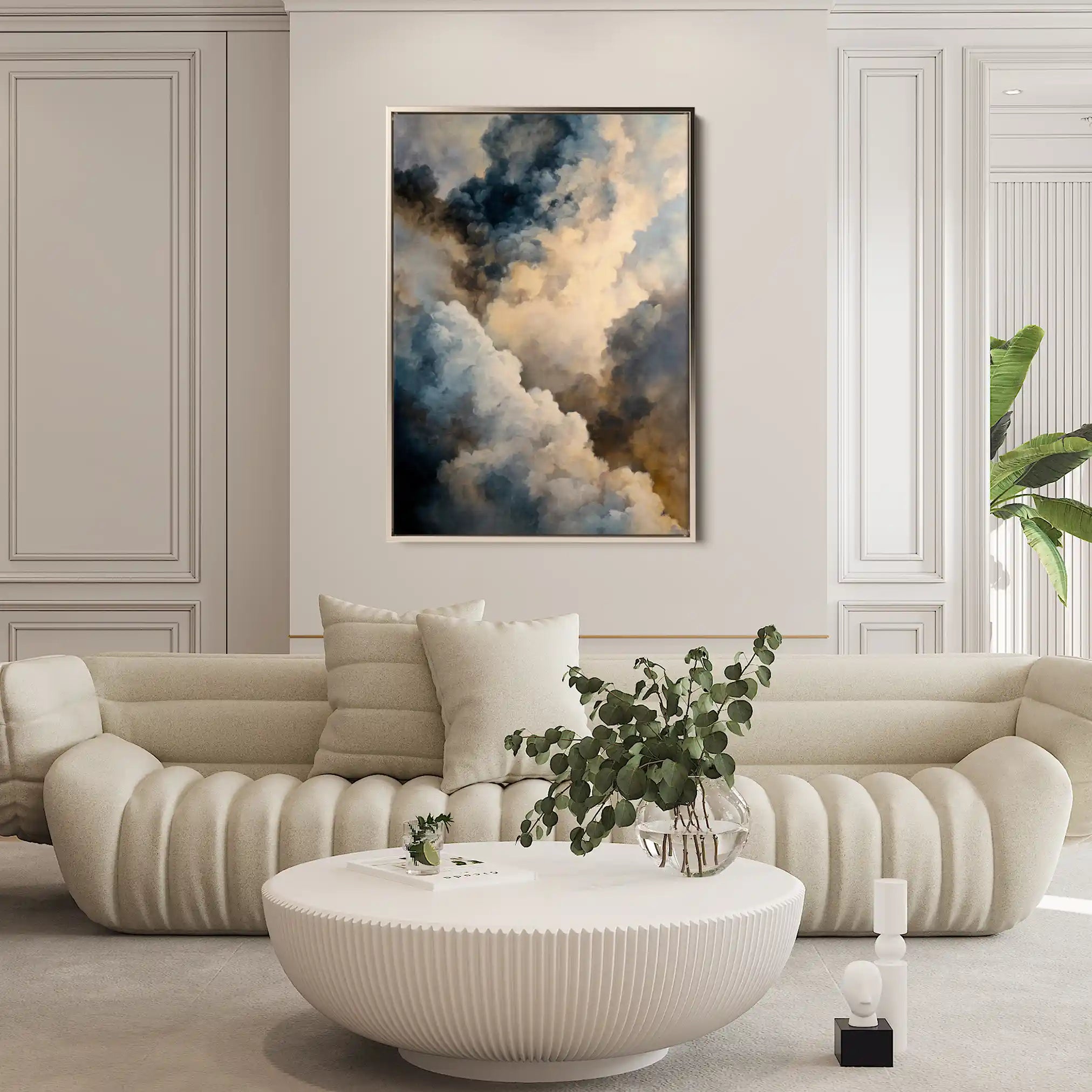 Abstract 2057 Canvas Art 60 x 40 cm / Stretched on hidden frame