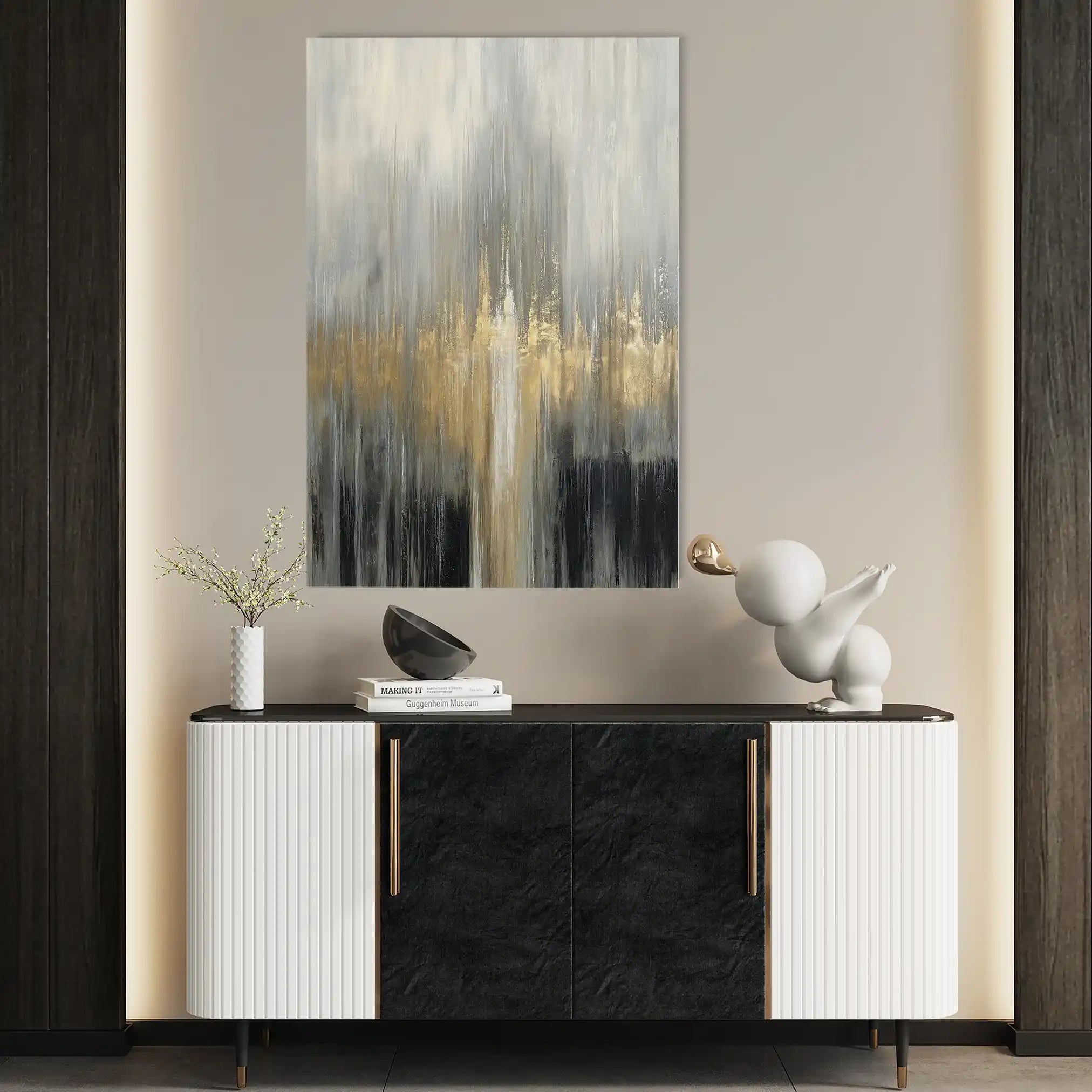 Abstract 2058 Canvas Art 60 x 40 cm / Stretched on hidden frame