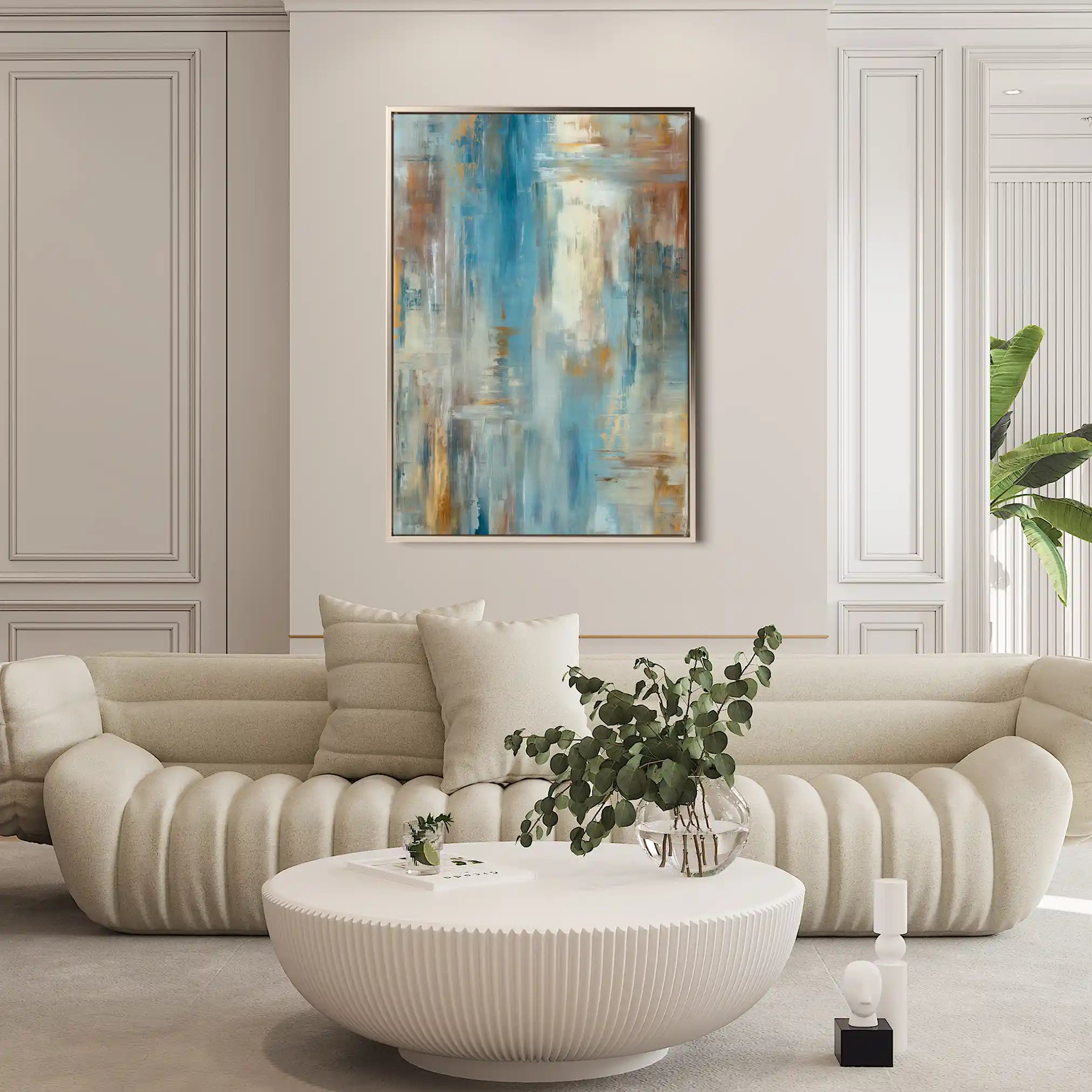 Abstract 2059 Canvas Art 60 x 40 cm / Stretched on hidden frame