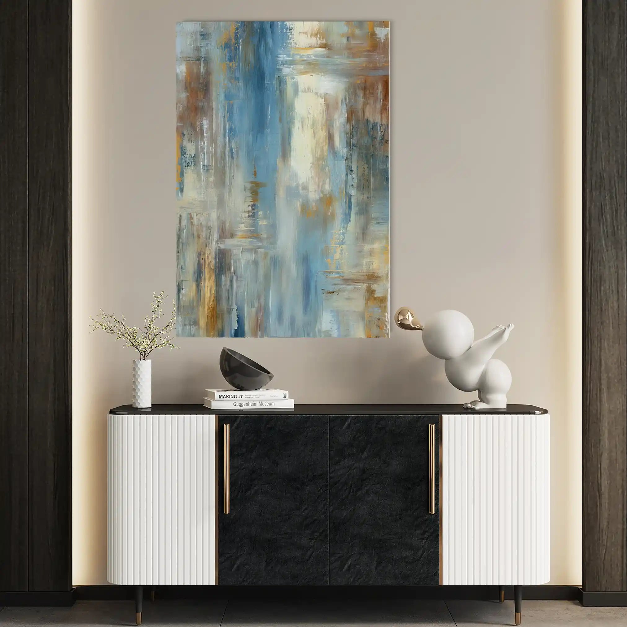 Abstract 2059 Canvas Art 60 x 40 cm / Stretched on hidden frame