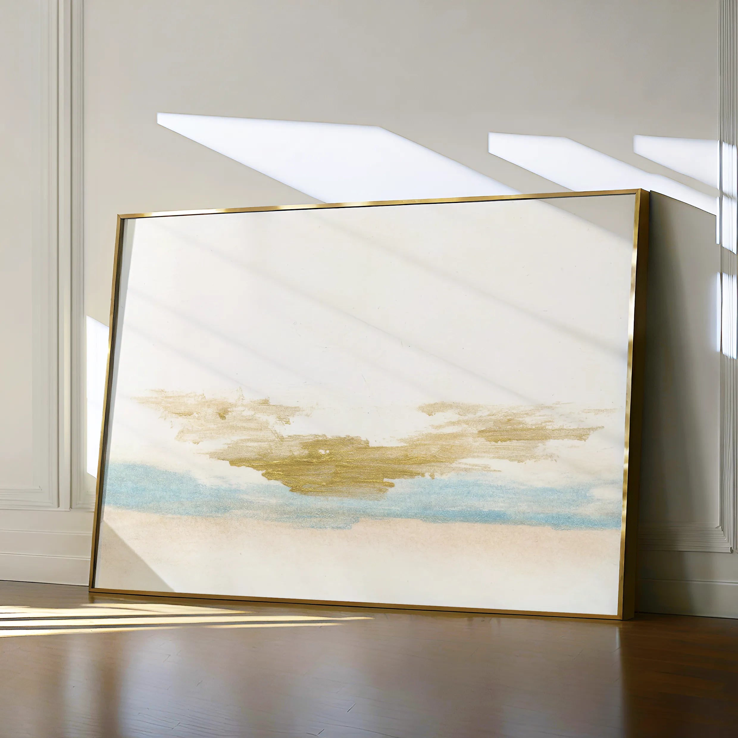 Abstract Canvas Wall Art WAD206-A 90 x 60 cm / Stretched on hidden frame