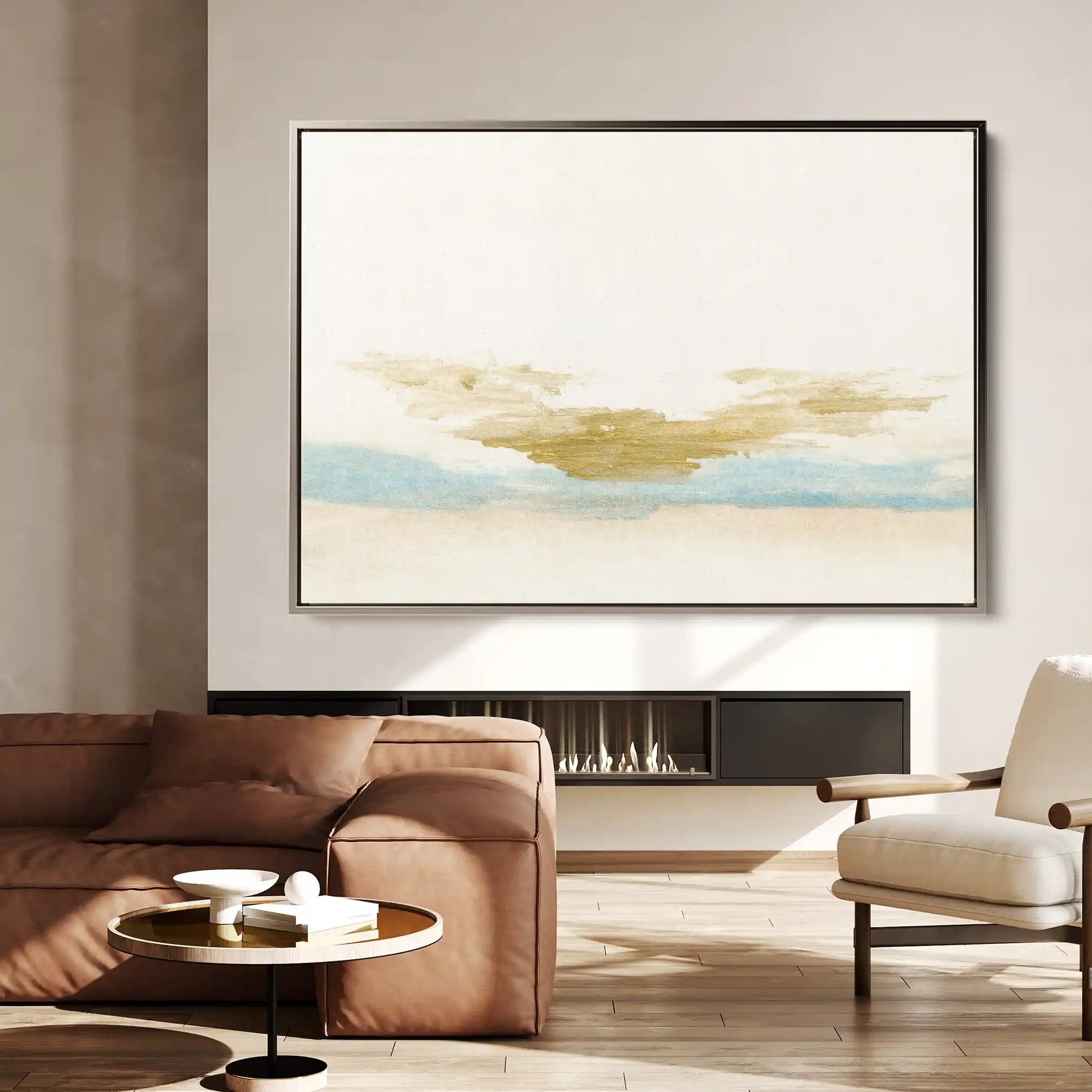 Abstract 206 Canvas Art 60 x 40 cm / Stretched on hidden frame