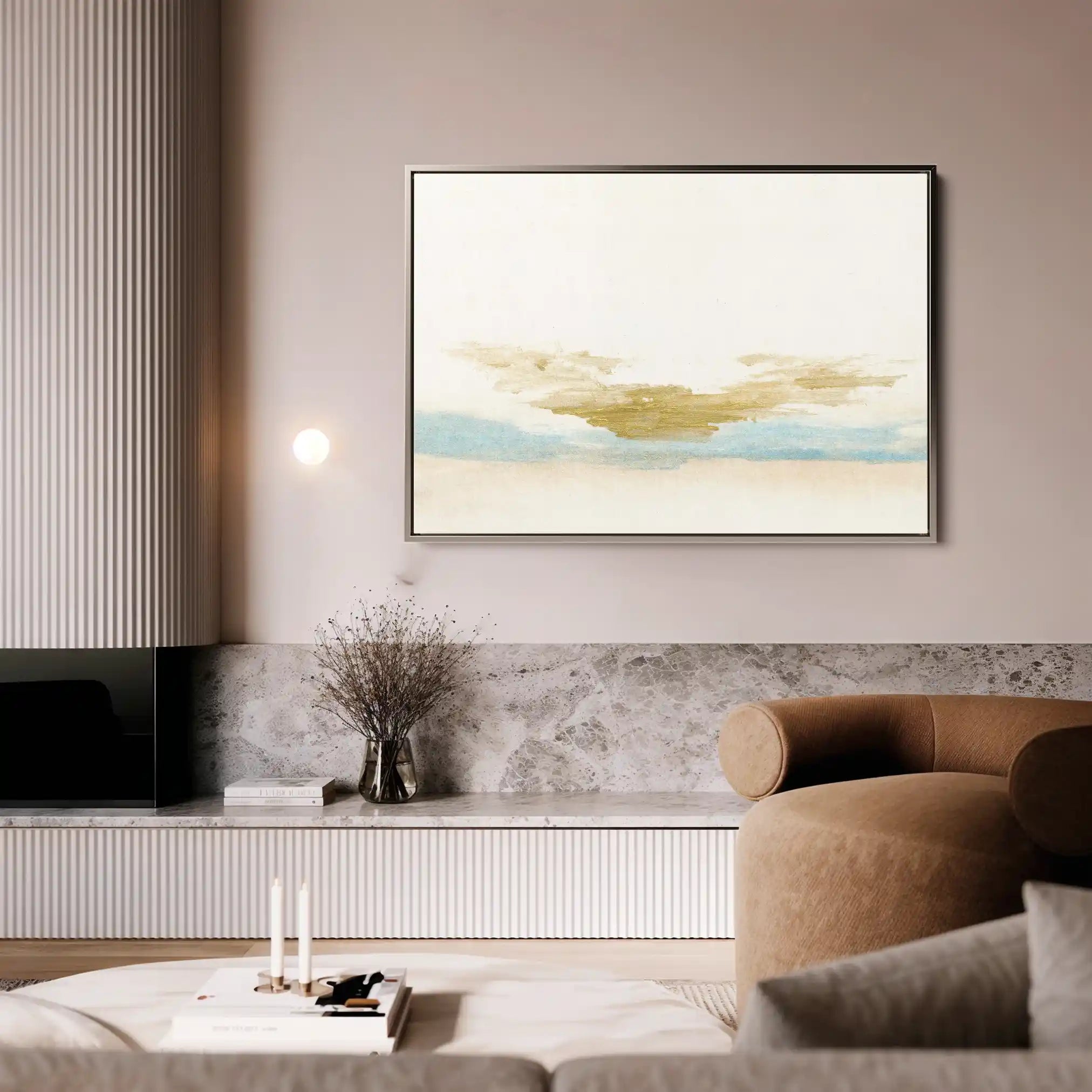 Abstract 206 Canvas Art 60 x 40 cm / Stretched on hidden frame