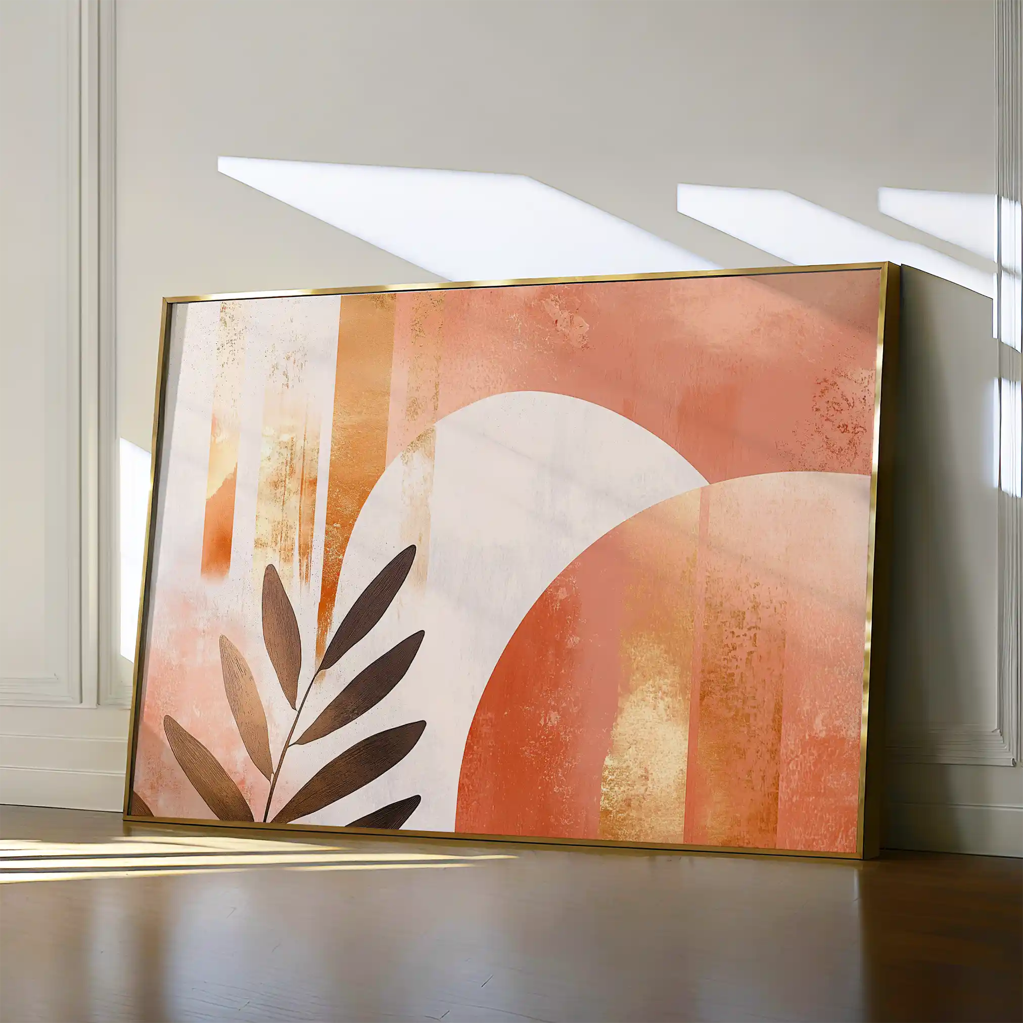 Boho 206 Canvas Art 90 x 60 cm / Stretched on hidden frame