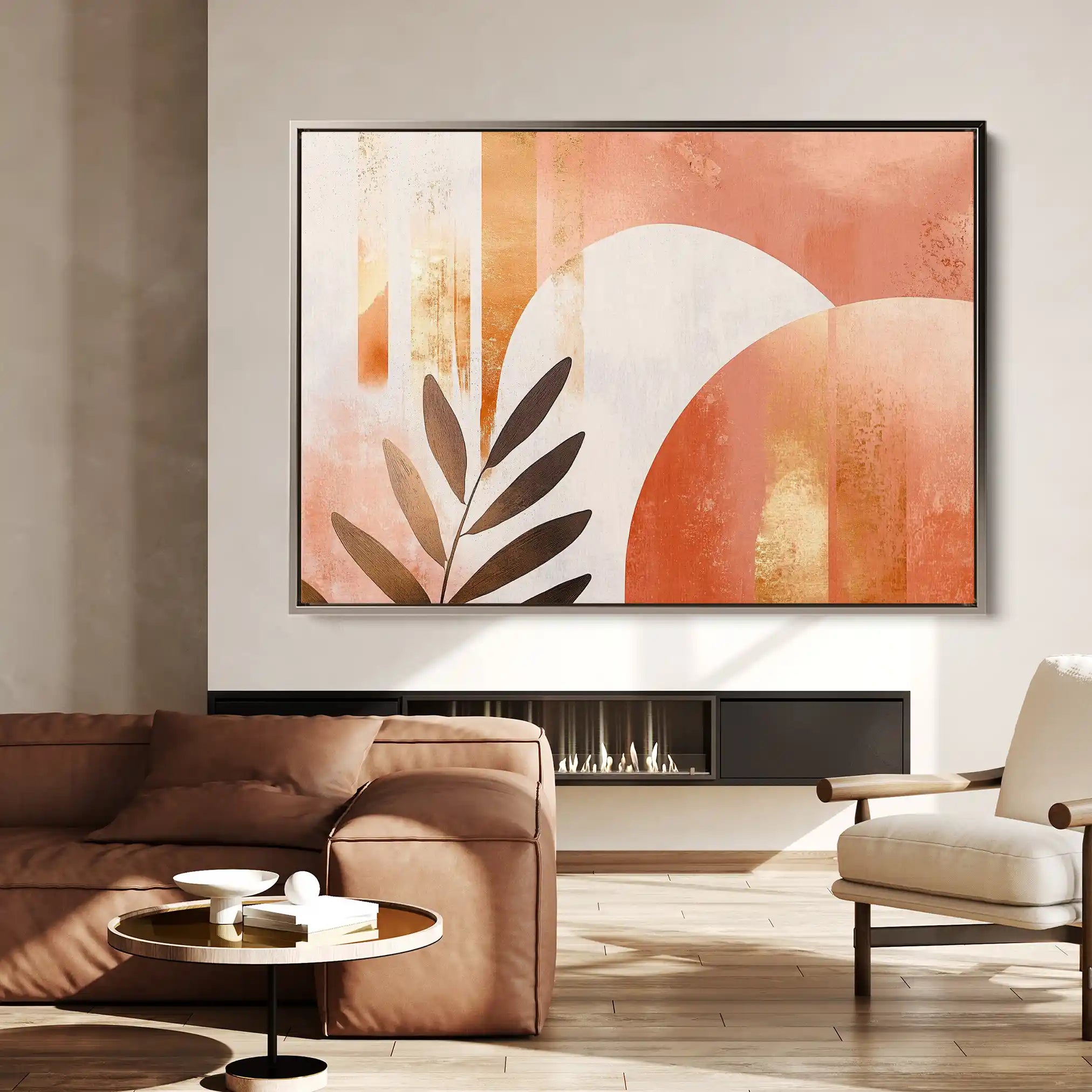 Boho 206 Canvas Art 90 x 60 cm / Stretched on hidden frame