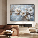 Floral Canvas Wall Art WAD206-F 90 x 60 cm / Stretched on hidden frame