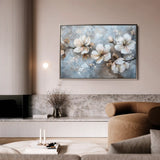 Floral Canvas Wall Art WAD206-F 90 x 60 cm / Stretched on hidden frame