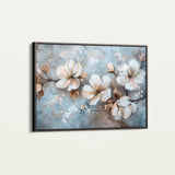 Floral Canvas Wall Art WAD206-F 90 x 60 cm / Stretched on hidden frame