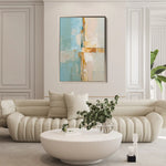 Abstract 2064 Canvas Art 60 x 40 cm / Stretched on hidden frame