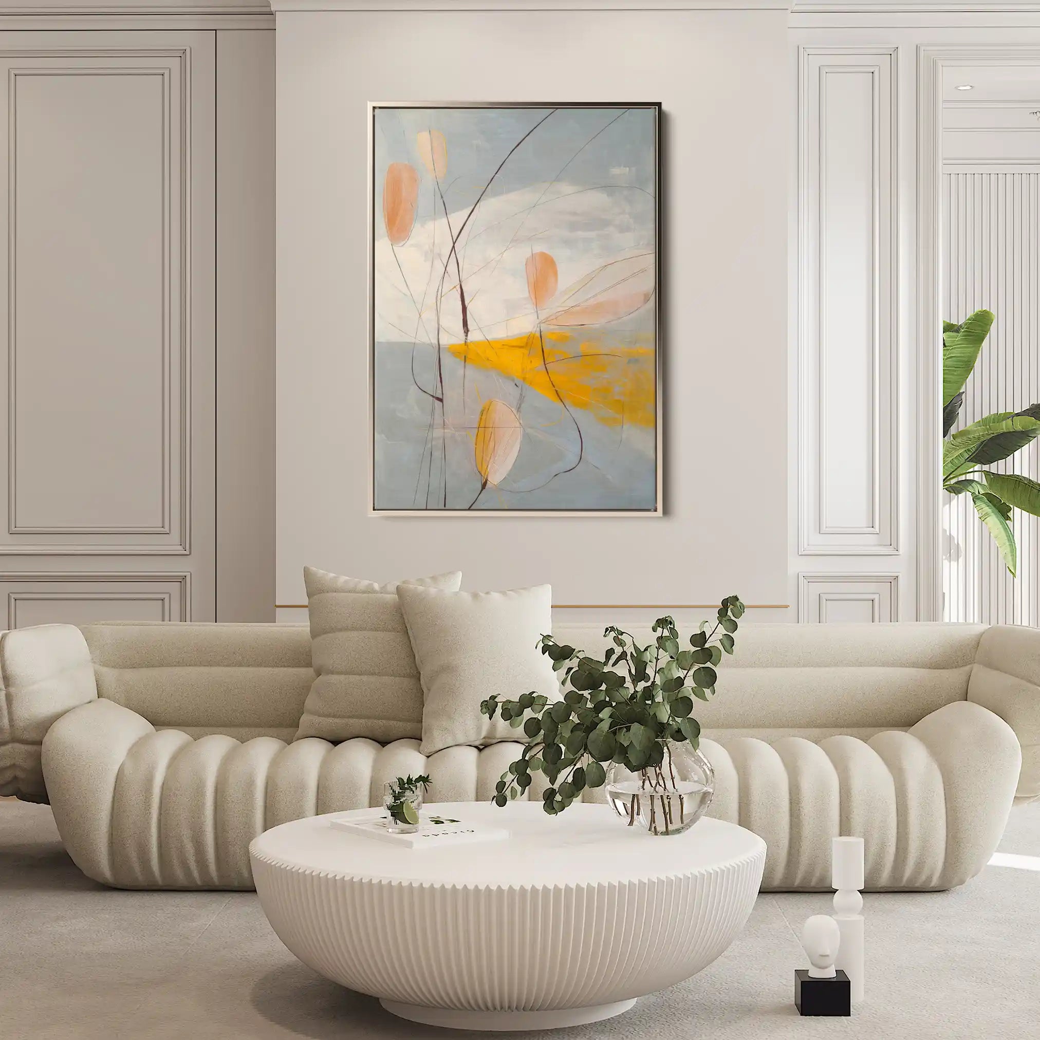 Abstract 2066 Canvas Art 60 x 40 cm / Stretched on hidden frame