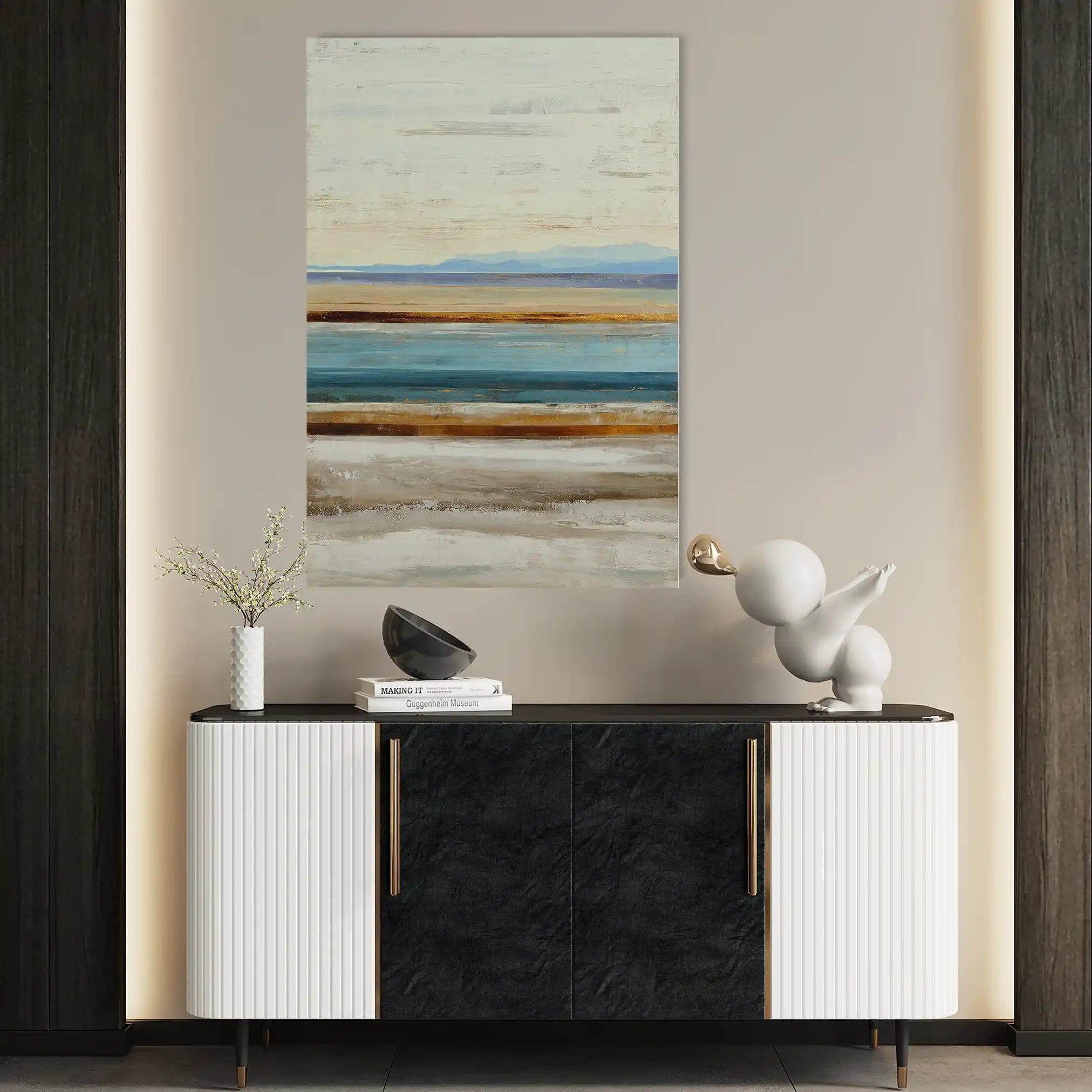 Abstract 2068 Canvas Art 60 x 40 cm / Stretched on hidden frame