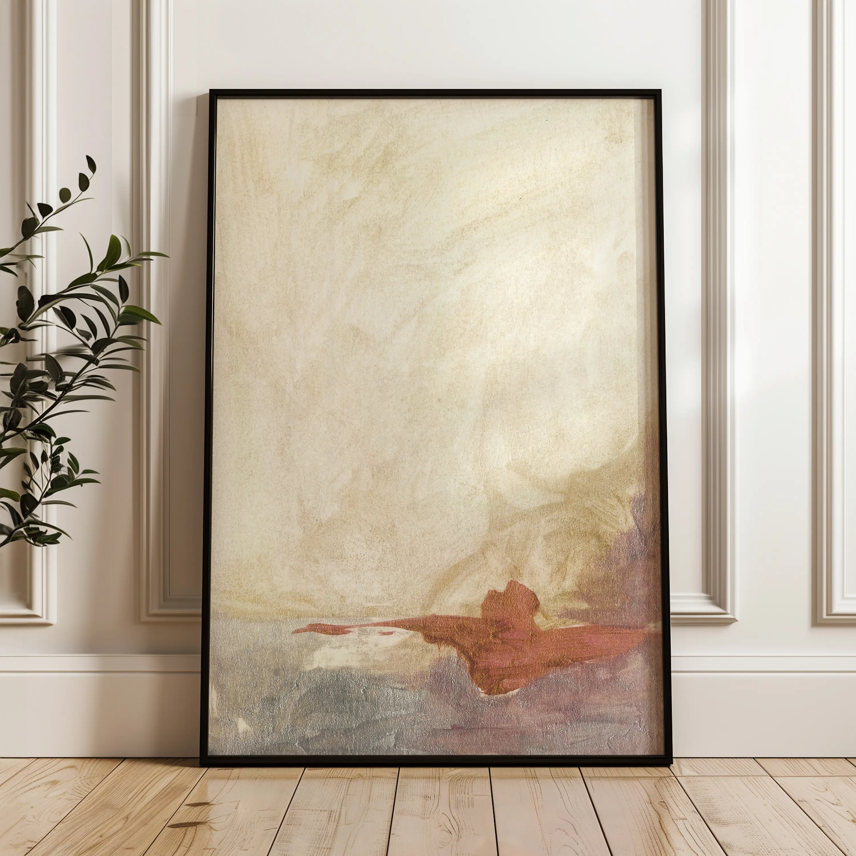 Abstract Canvas Wall Art WAD207-A 90 x 60 cm / Stretched on hidden frame