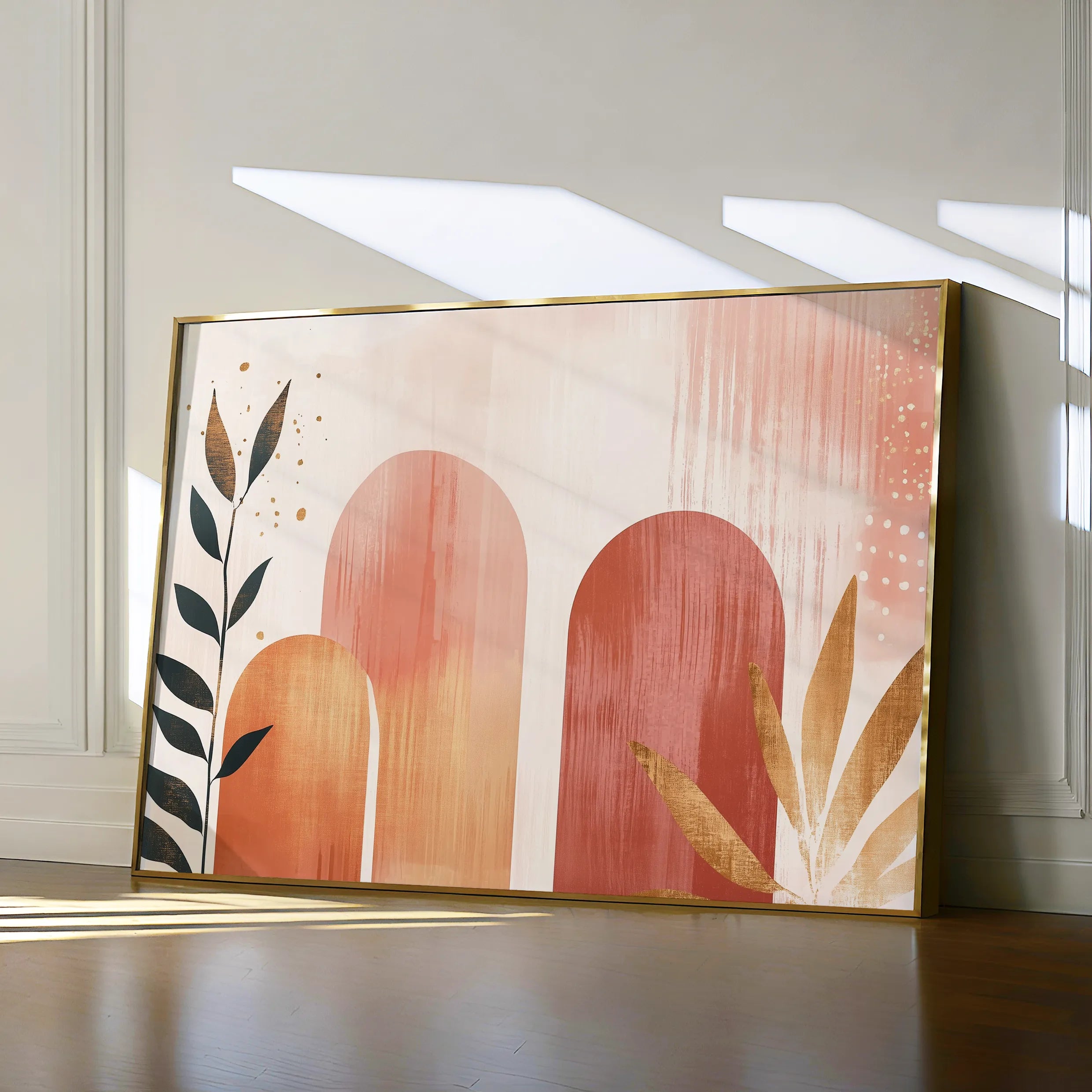 Boho Canvas Wall Art WAD207-BH 90 x 60 cm / Stretched on hidden frame