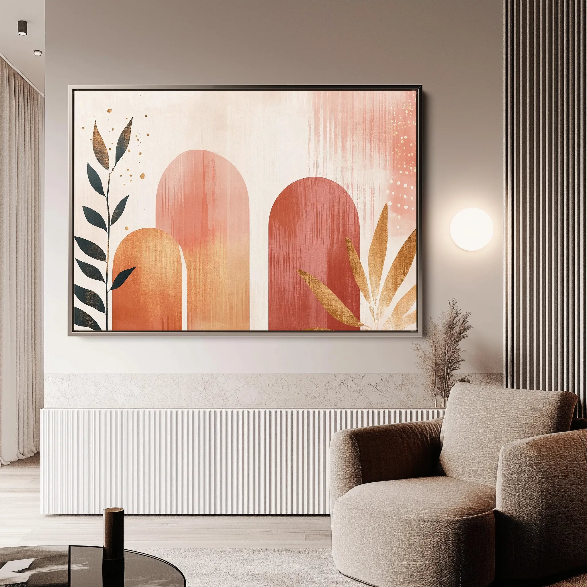Boho Canvas Wall Art WAD207-BH 90 x 60 cm / Stretched on hidden frame