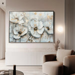 Floral Canvas Wall Art WAD207-F 90 x 60 cm / Stretched on hidden frame