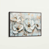 Floral Canvas Wall Art WAD207-F 90 x 60 cm / Stretched on hidden frame
