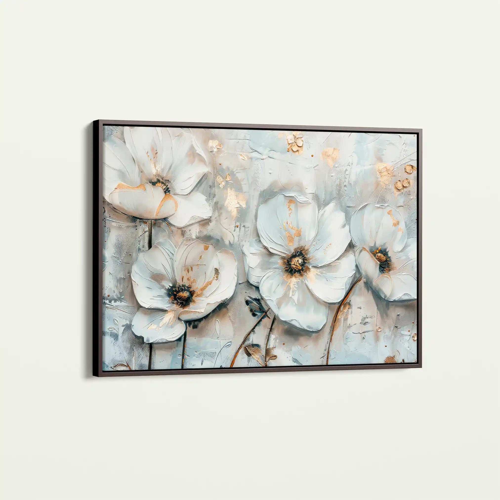 Floral Canvas Wall Art WAD207-F 90 x 60 cm / Stretched on hidden frame