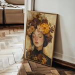 Portrait 207 Canvas Art 90 x 60 cm / Stretched on hidden frame
