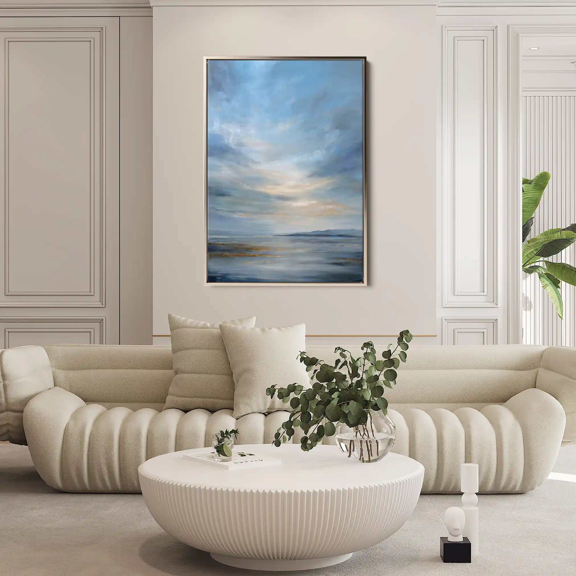 Abstract 2070 Canvas Art 60 x 40 cm / Stretched on hidden frame