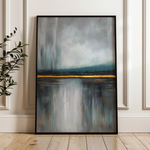 Abstract 2074 Canvas Art 60 x 40 cm / Stretched on hidden frame