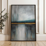 Abstract 2074 Canvas Art 60 x 40 cm / Stretched on hidden frame