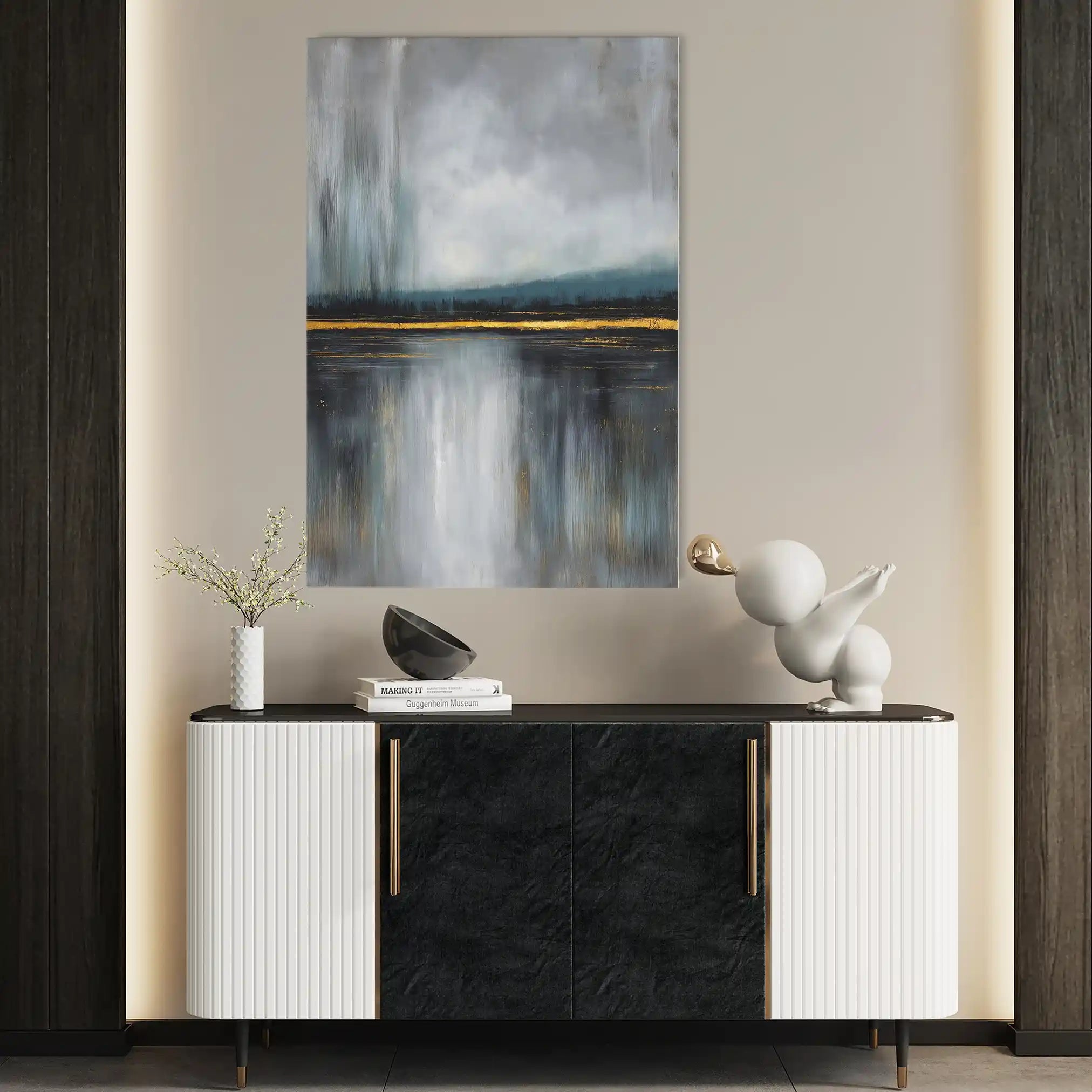 Abstract 2074 Canvas Art 60 x 40 cm / Stretched on hidden frame