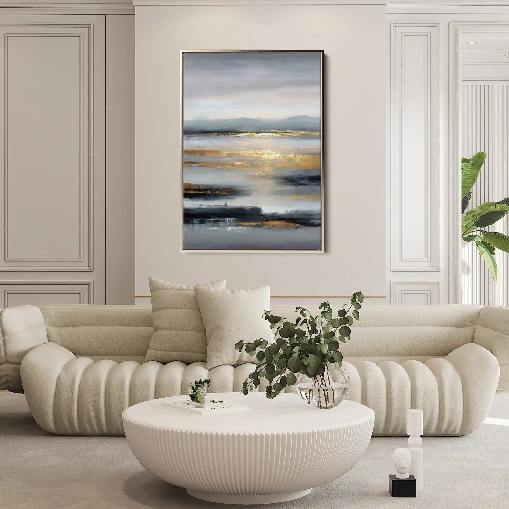 Abstract 2075 Canvas Art 60 x 40 cm / Stretched on hidden frame